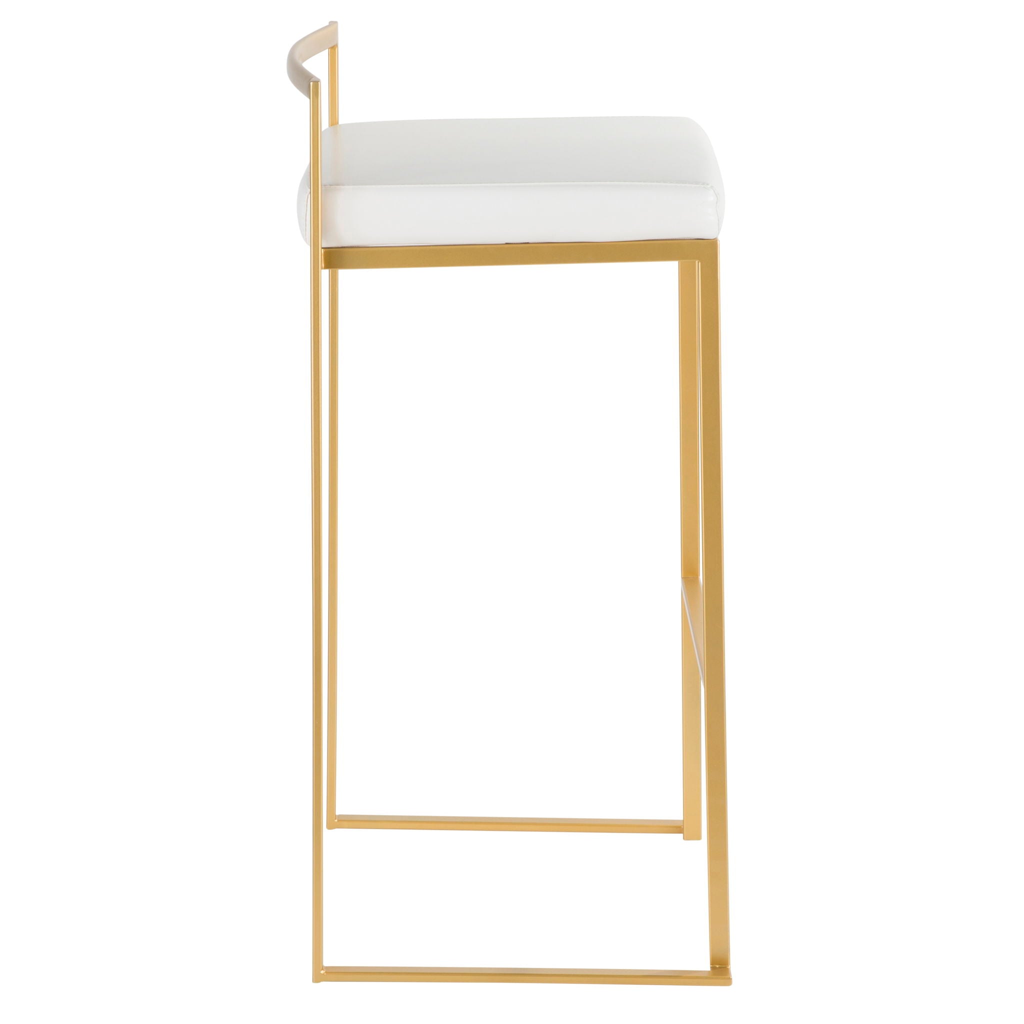 Fuji - Contemporary / Glam & Quality Construction Barstool - Best Buy Furniture