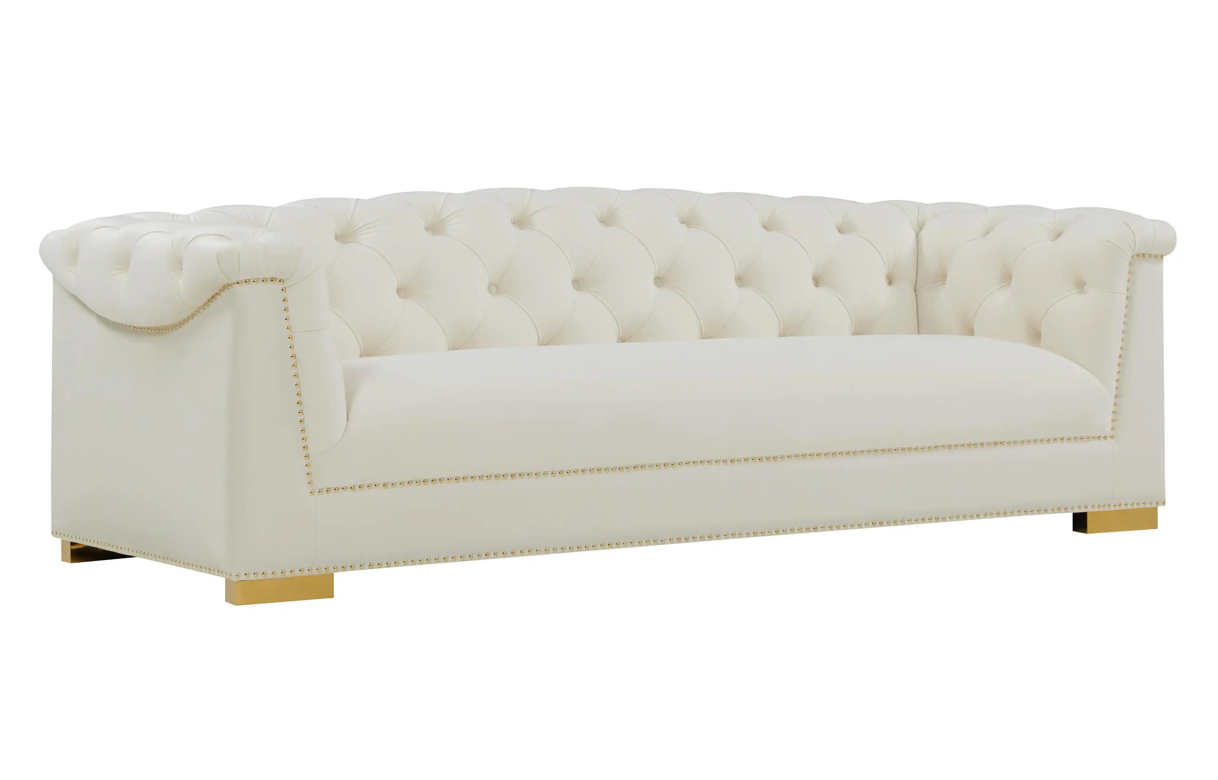 Farah - Velvet Sofa - Best Buy Furniture