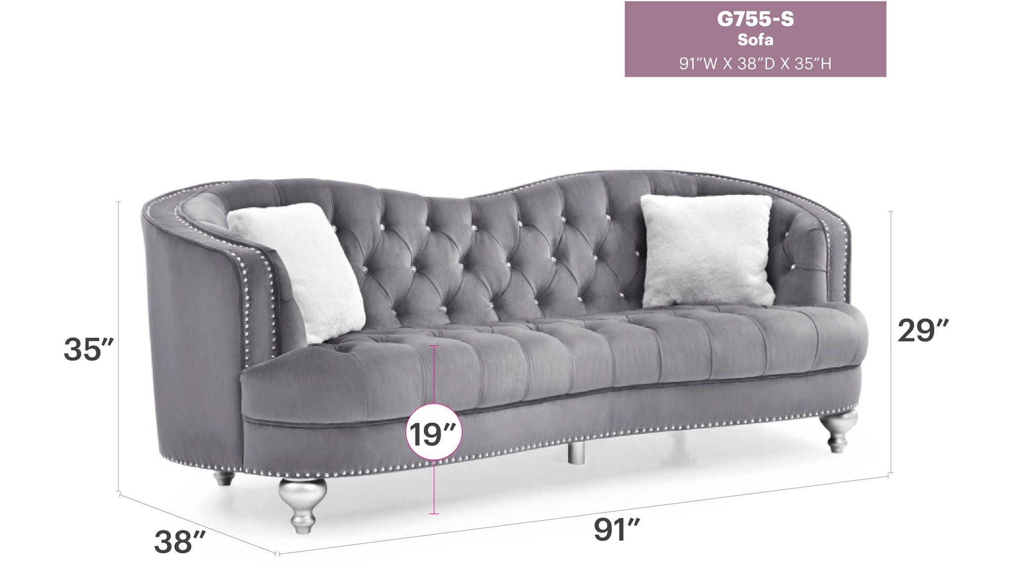 Jewel - Sofa - Best Buy Furniture