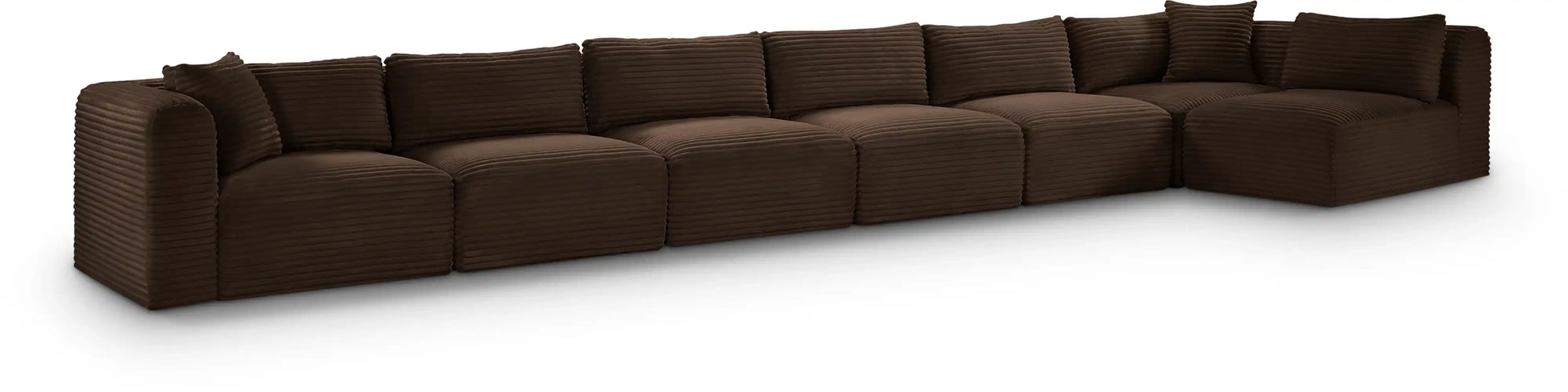 Shaggy - 7 Piece Modular Sectional - Best Buy Furniture