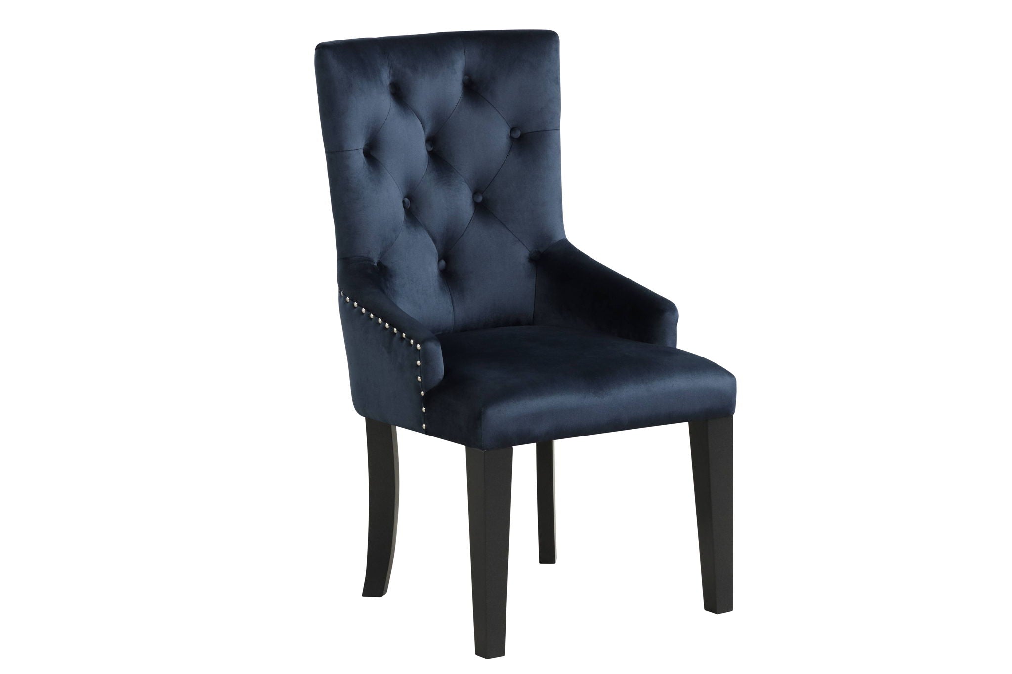 Varian II - Side Chair - Dark Navy - Best Buy Furniture