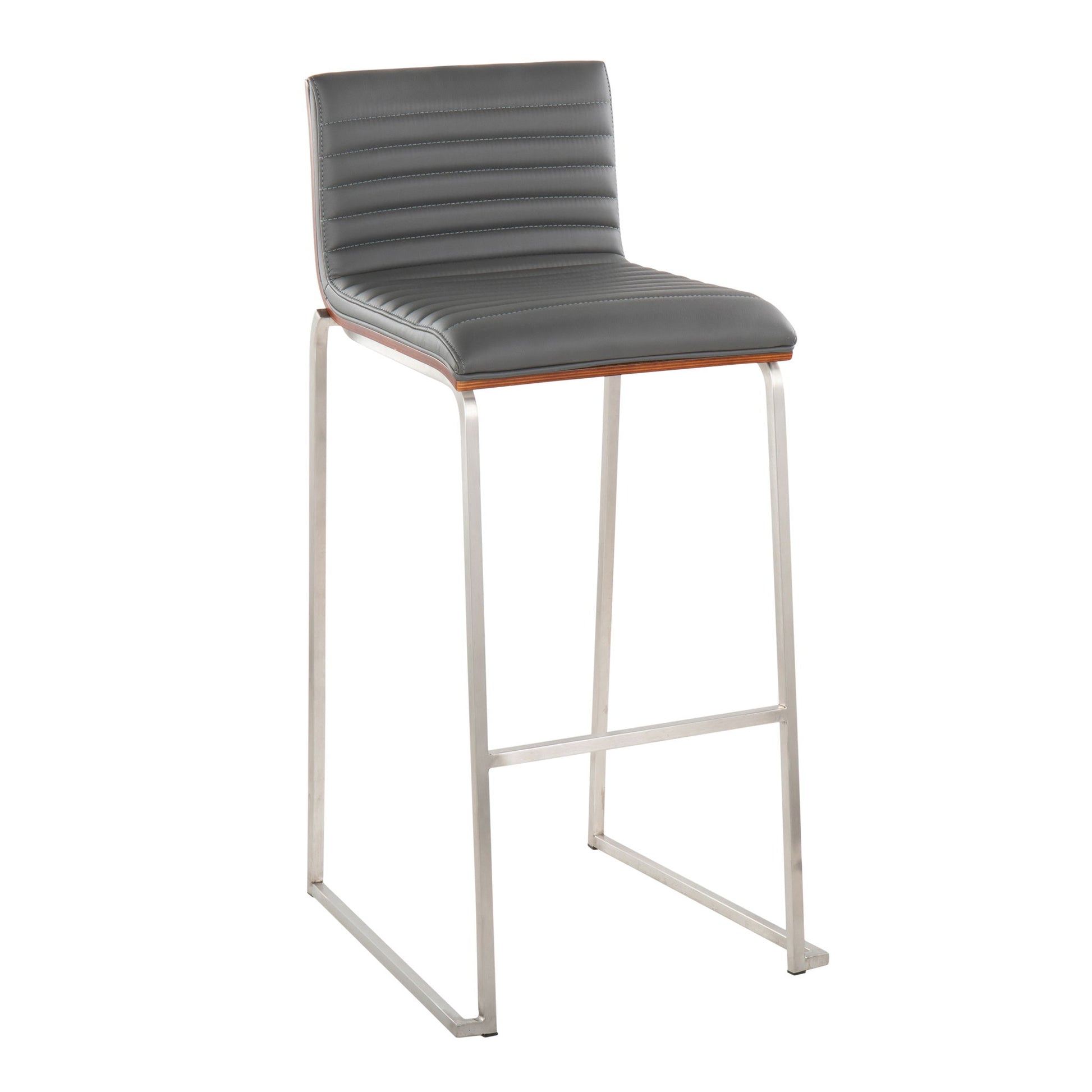 Mason Mara - Contemporary Fixed Height Barstool (Set of 2) - Best Buy Furniture