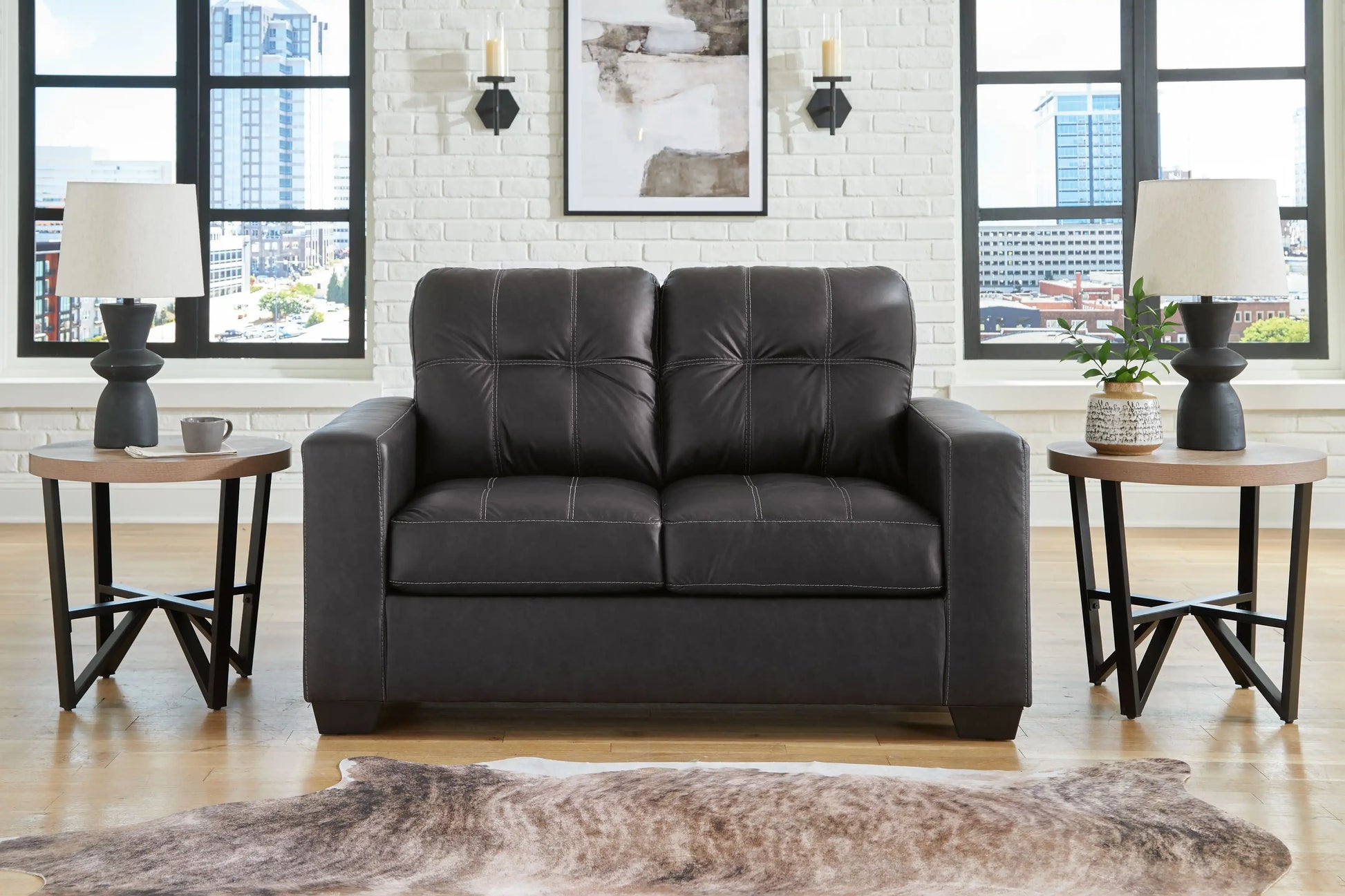 Barlin Mills - Loveseat - Best Buy Furniture