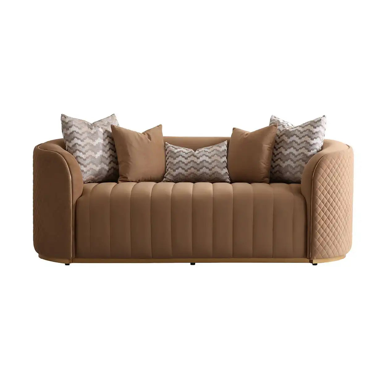 Ariana - Velvet Loveseat - Best Buy Furniture