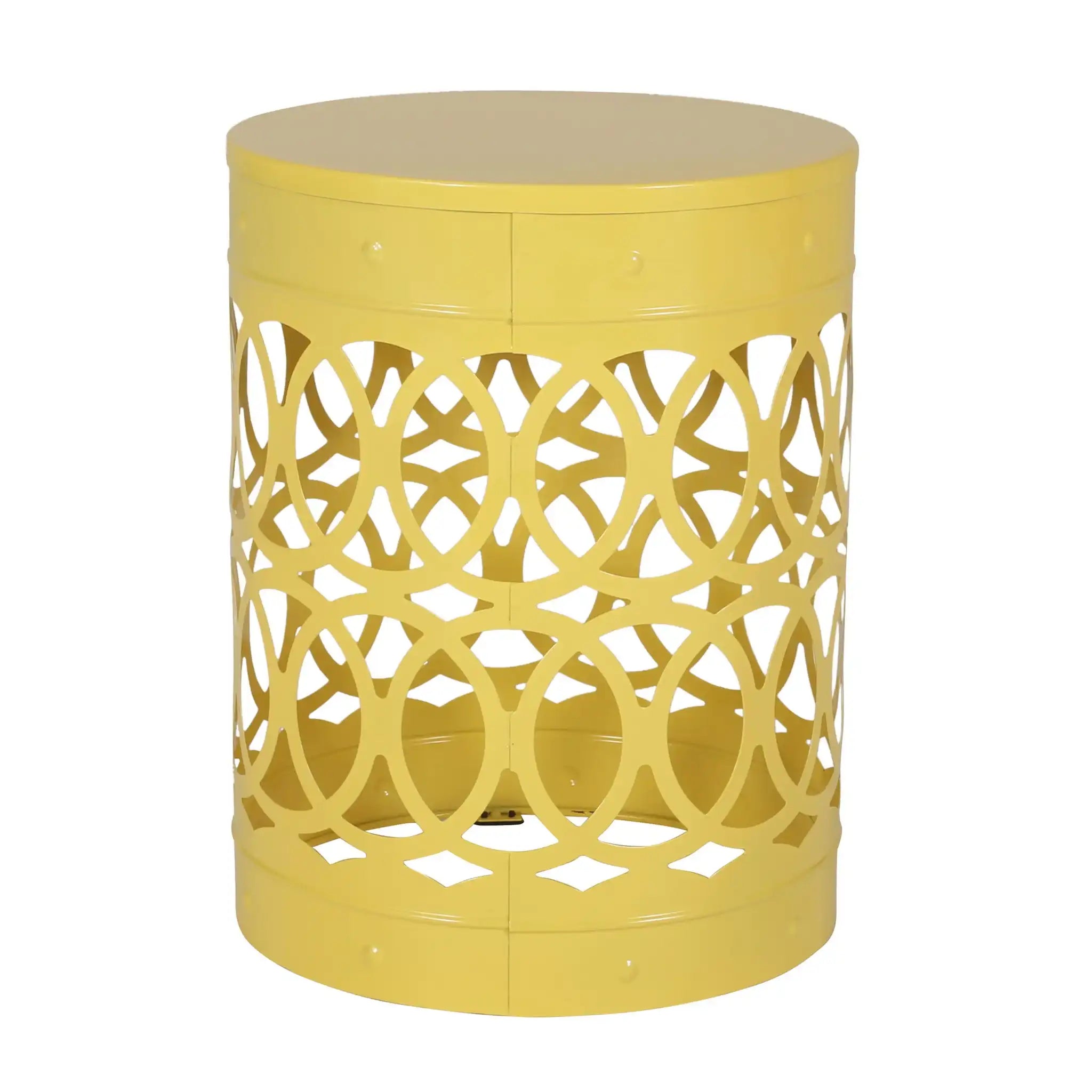 Outdoor Metal Large End Table, Modern Design - Best Buy Furniture