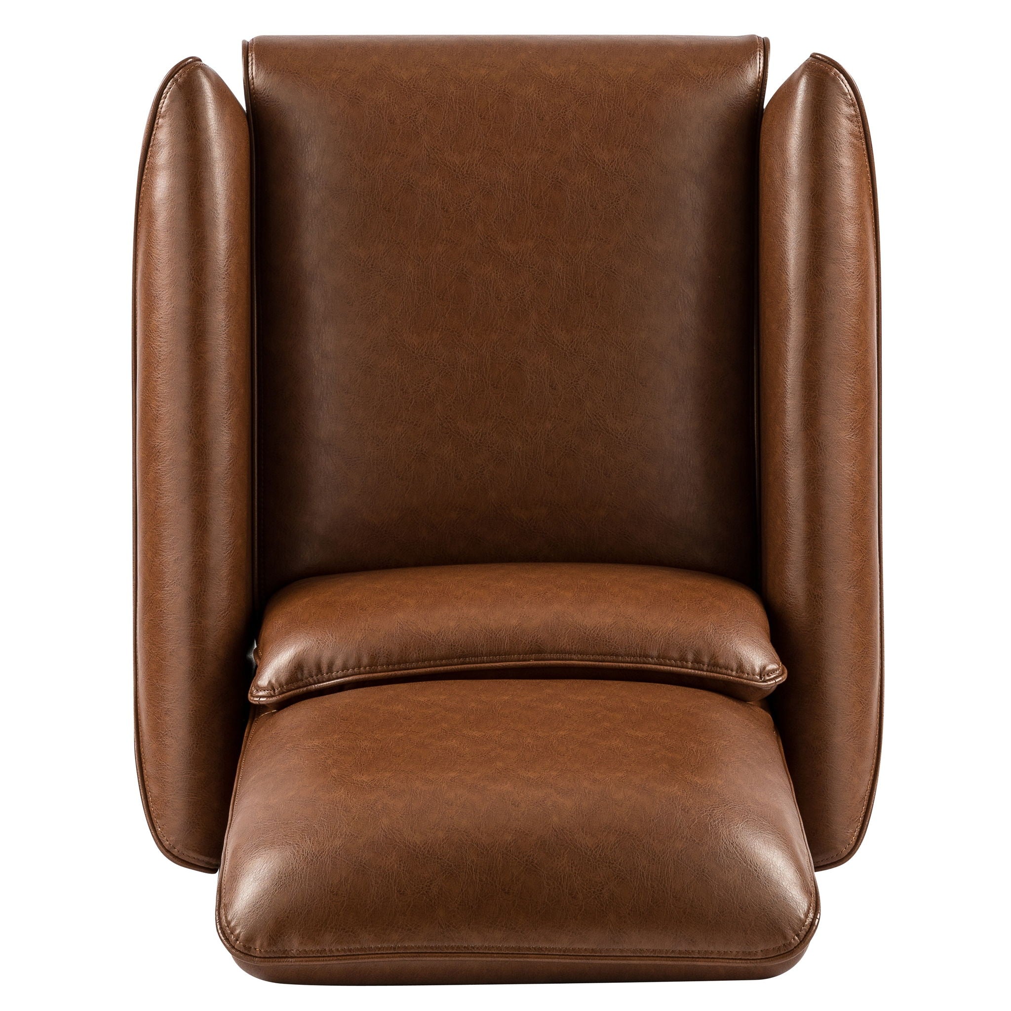 Upholstered Push Recliner Chair With Rubber Wood Legs For Living Room - Best Buy Furniture