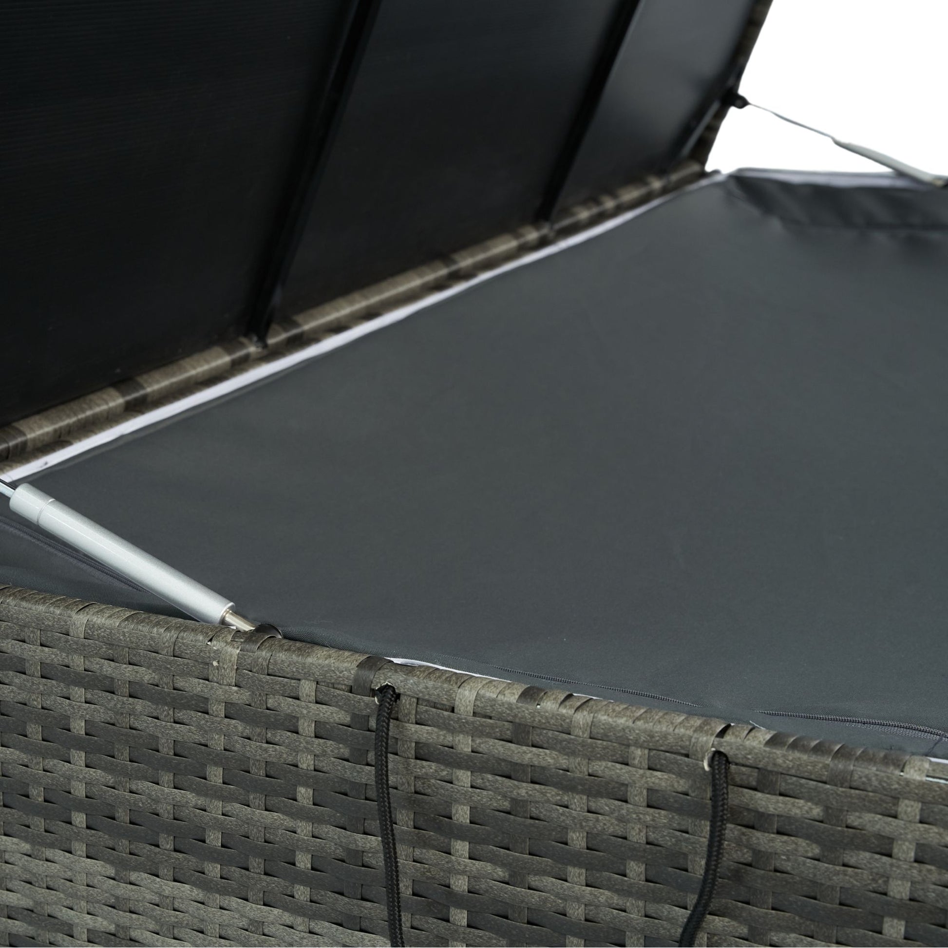 Outdoor Storage Box, Wicker Patio Deck Boxes With Lid, Outdoor Cushion Storage For Kids Toys, Pillows, Towel, Wicker - Best Buy Furniture