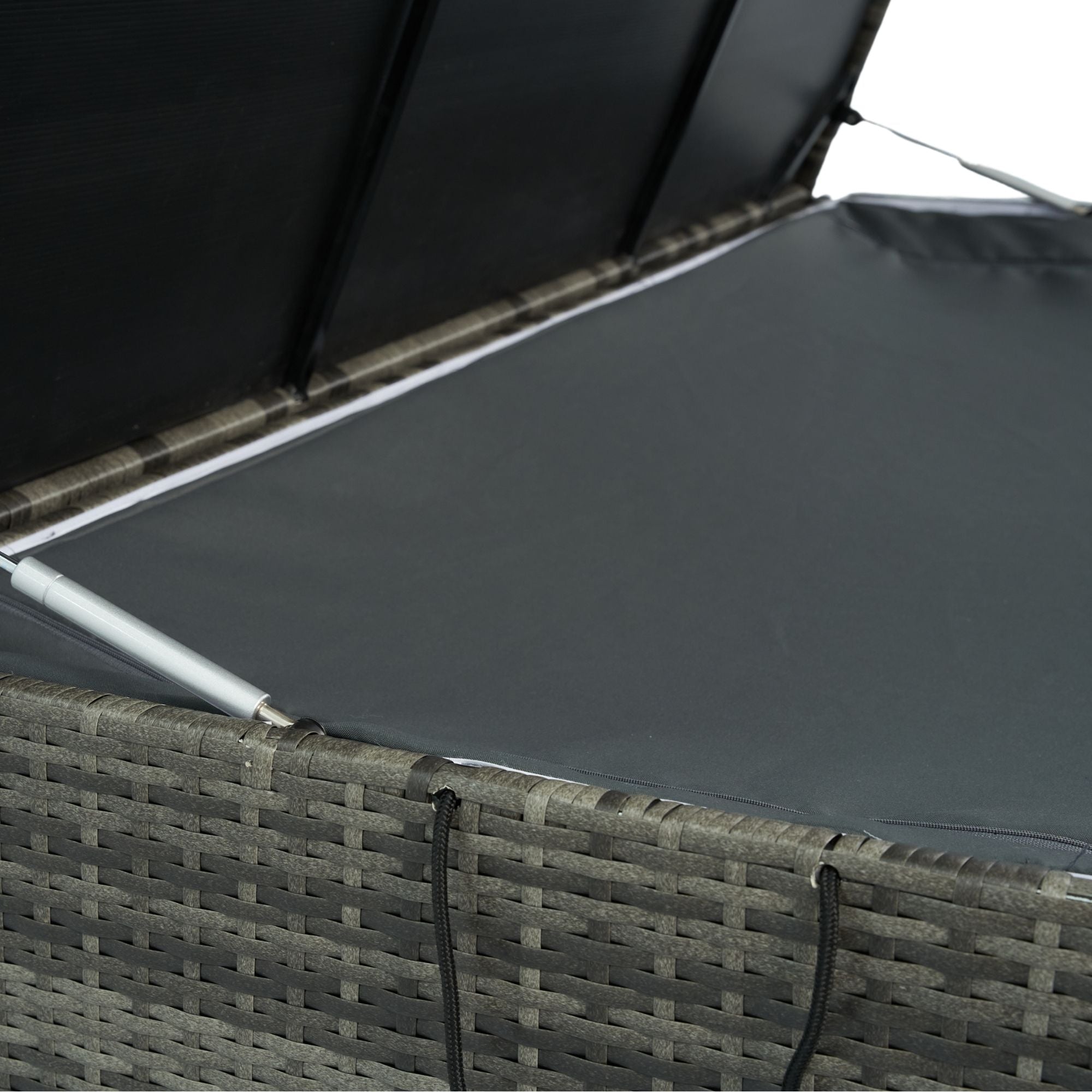 Outdoor Storage Box, Wicker Patio Deck Boxes With Lid, Outdoor Cushion Storage For Kids Toys, Pillows, Towel, Wicker - Best Buy Furniture