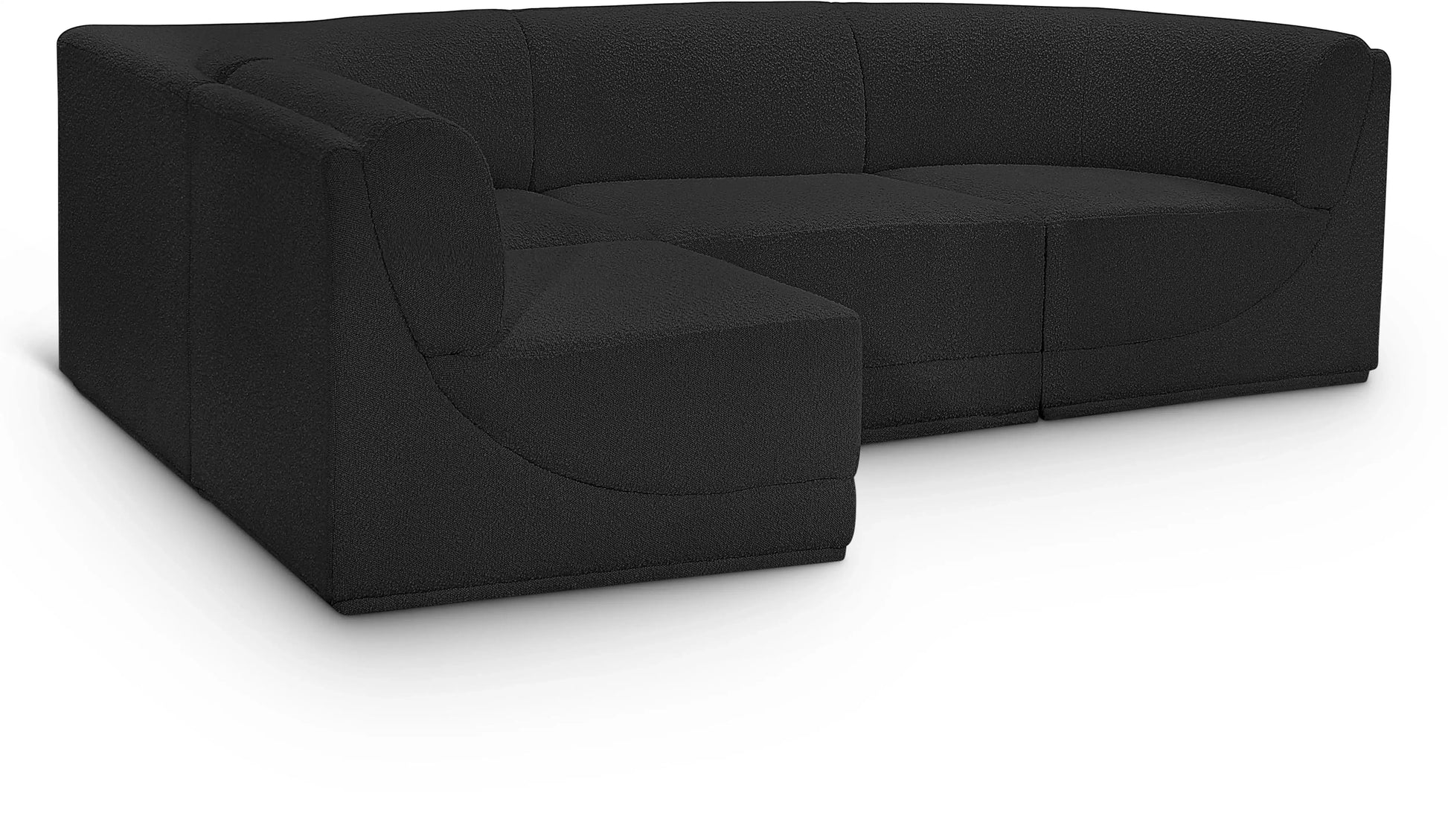Ollie - 4 Piece Modular Sectional - Best Buy Furniture
