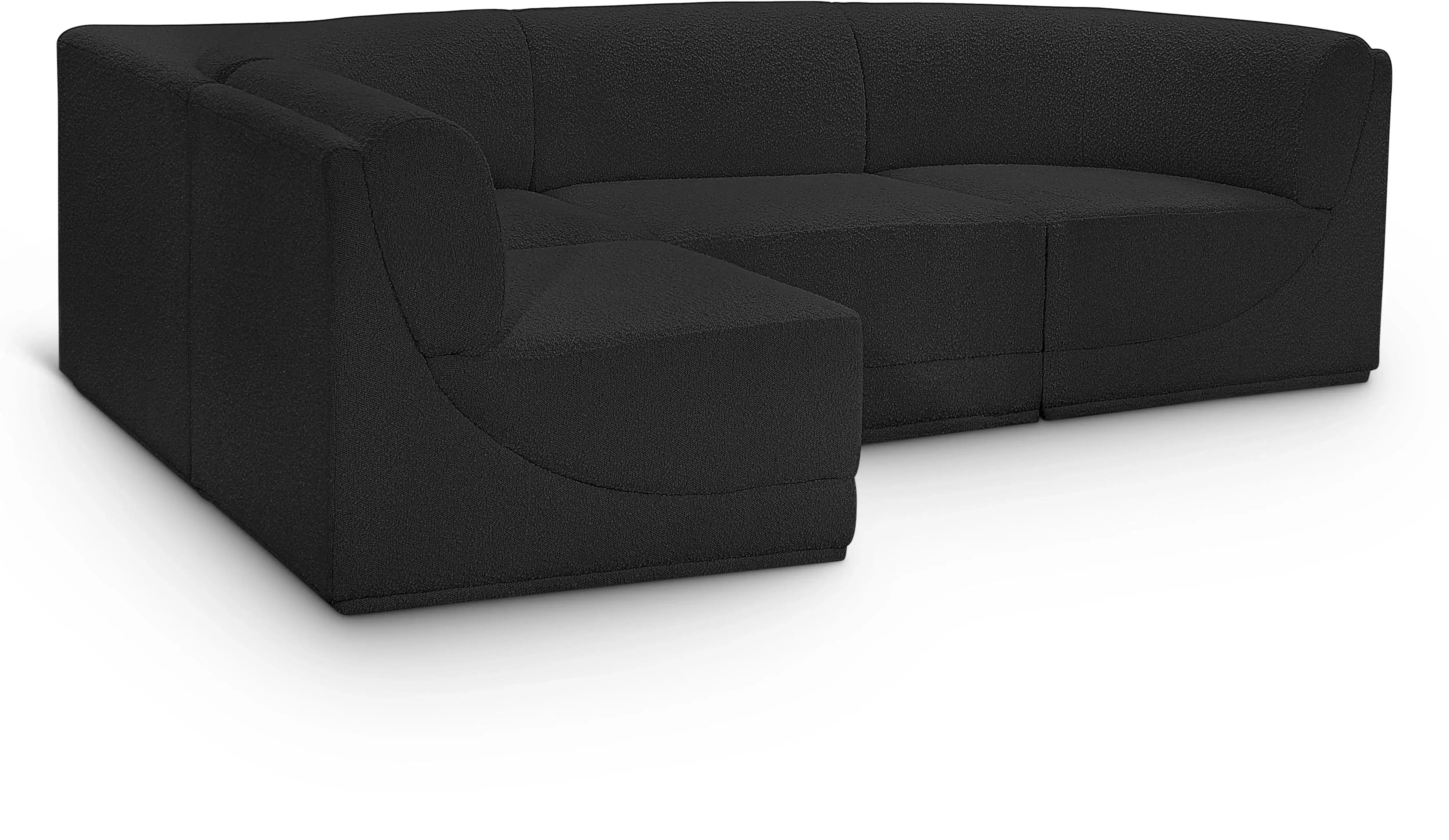Ollie - 4 Piece Modular Sectional - Best Buy Furniture