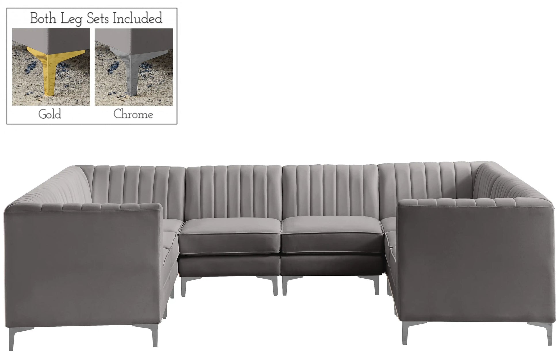 Alina - 8 Piece Modular Sectional - Best Buy Furniture