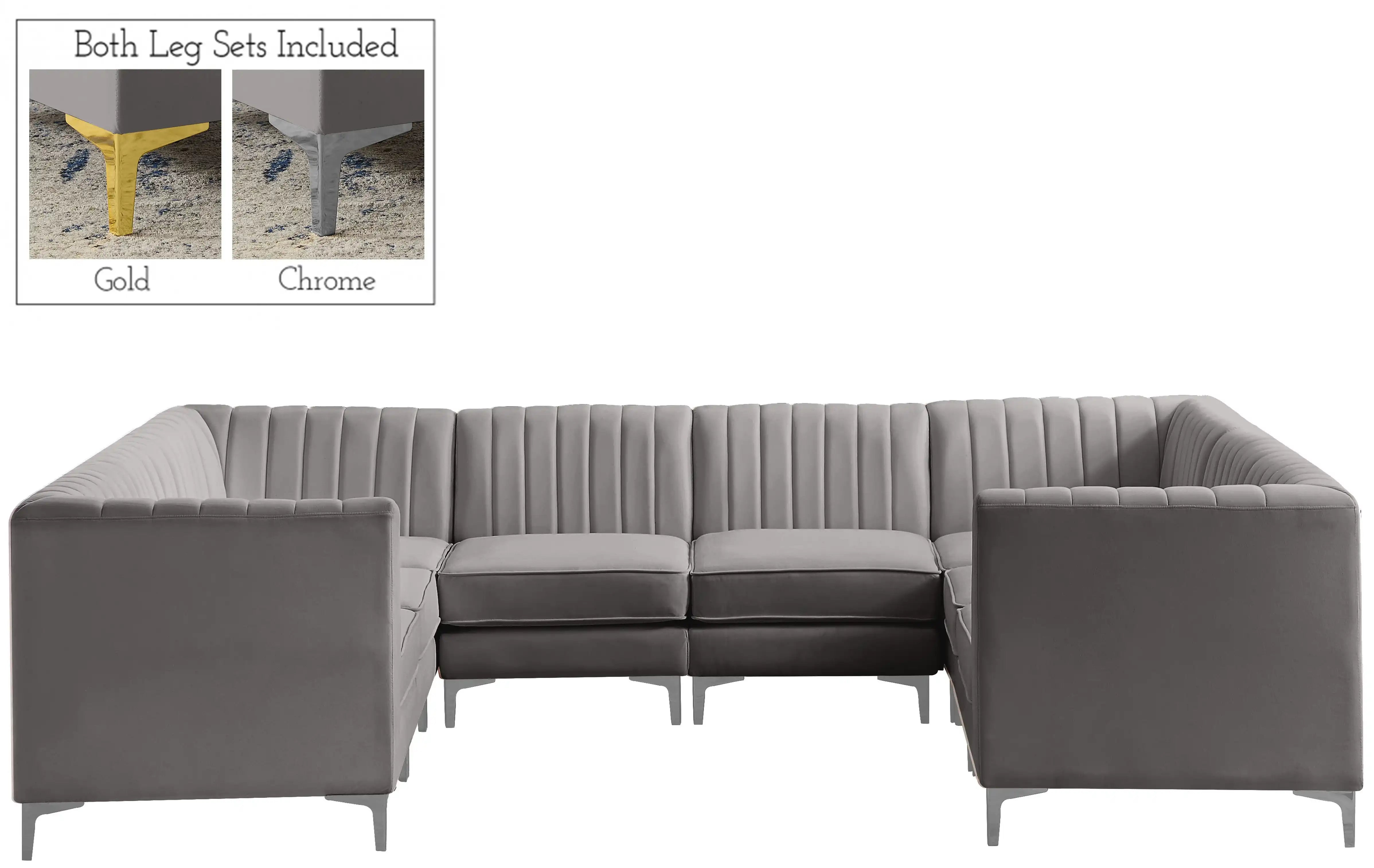 Alina - 8 Piece Modular Sectional - Best Buy Furniture