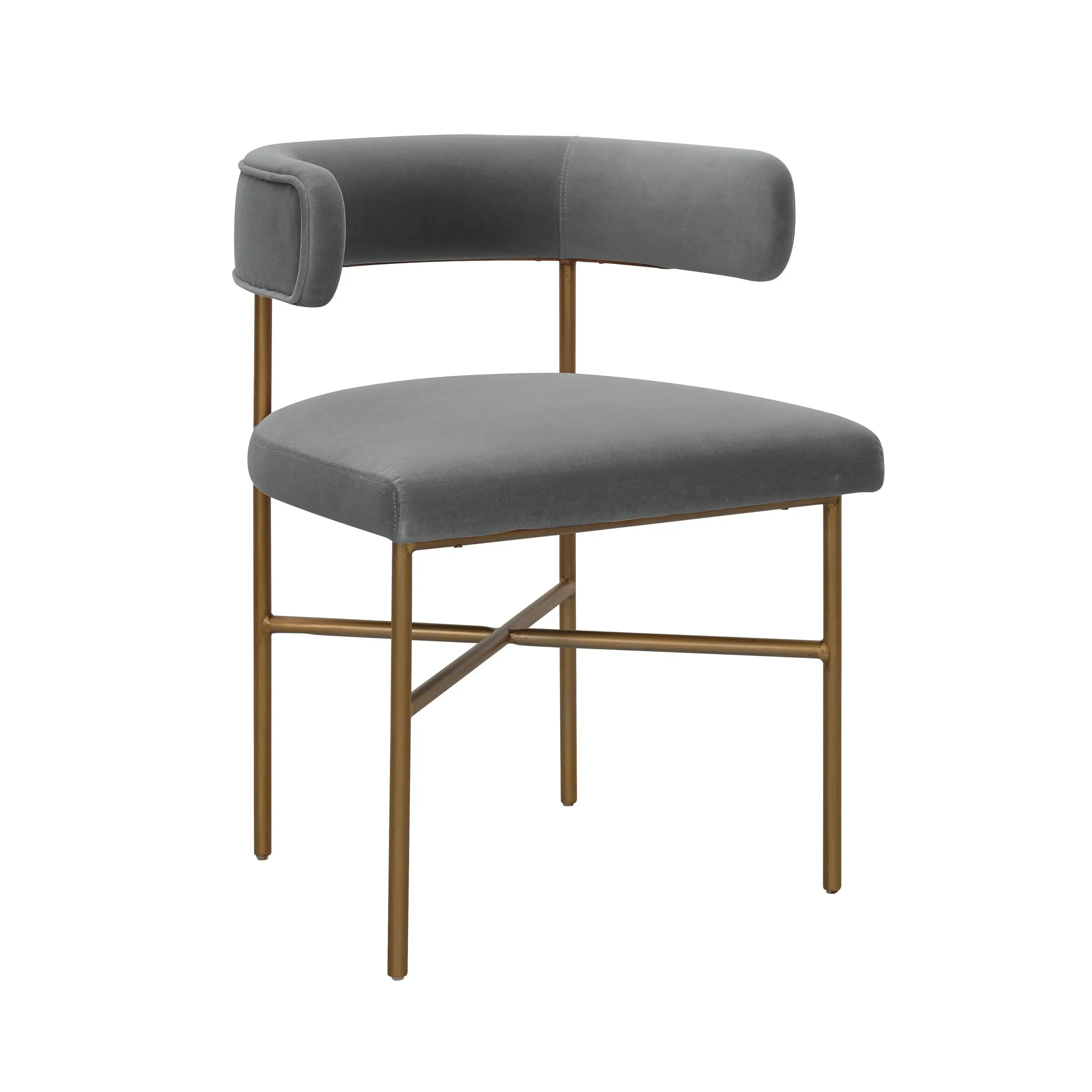 Kim - Performance Velvet Chair - Best Buy Furniture