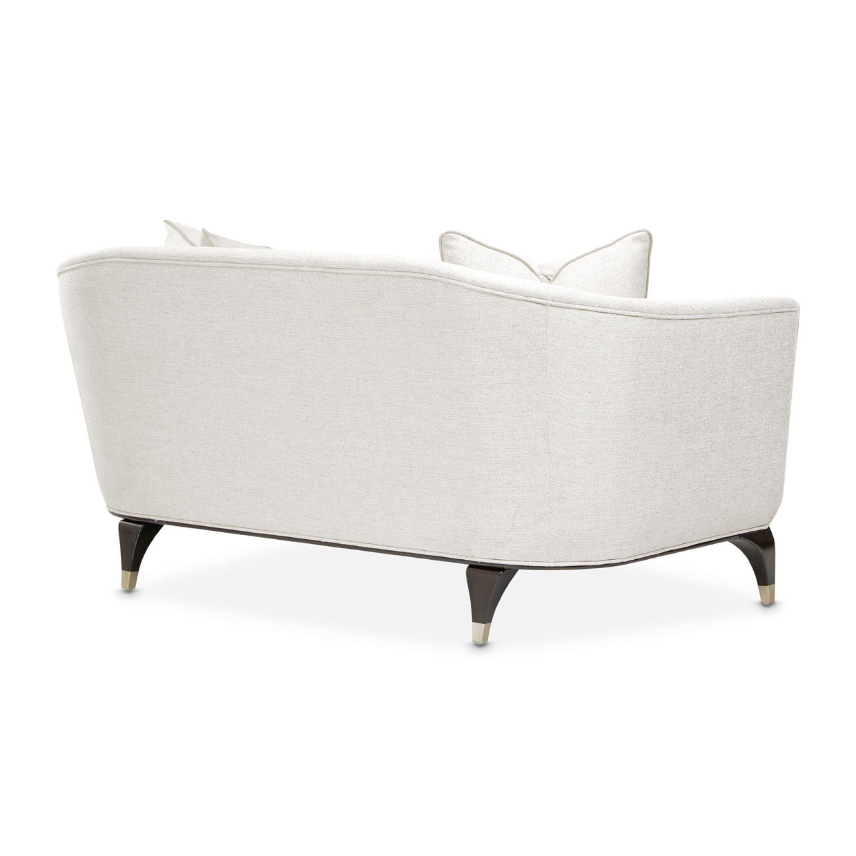 Paris Chic - Loveseat - Cremini / Espresso - Best Buy Furniture