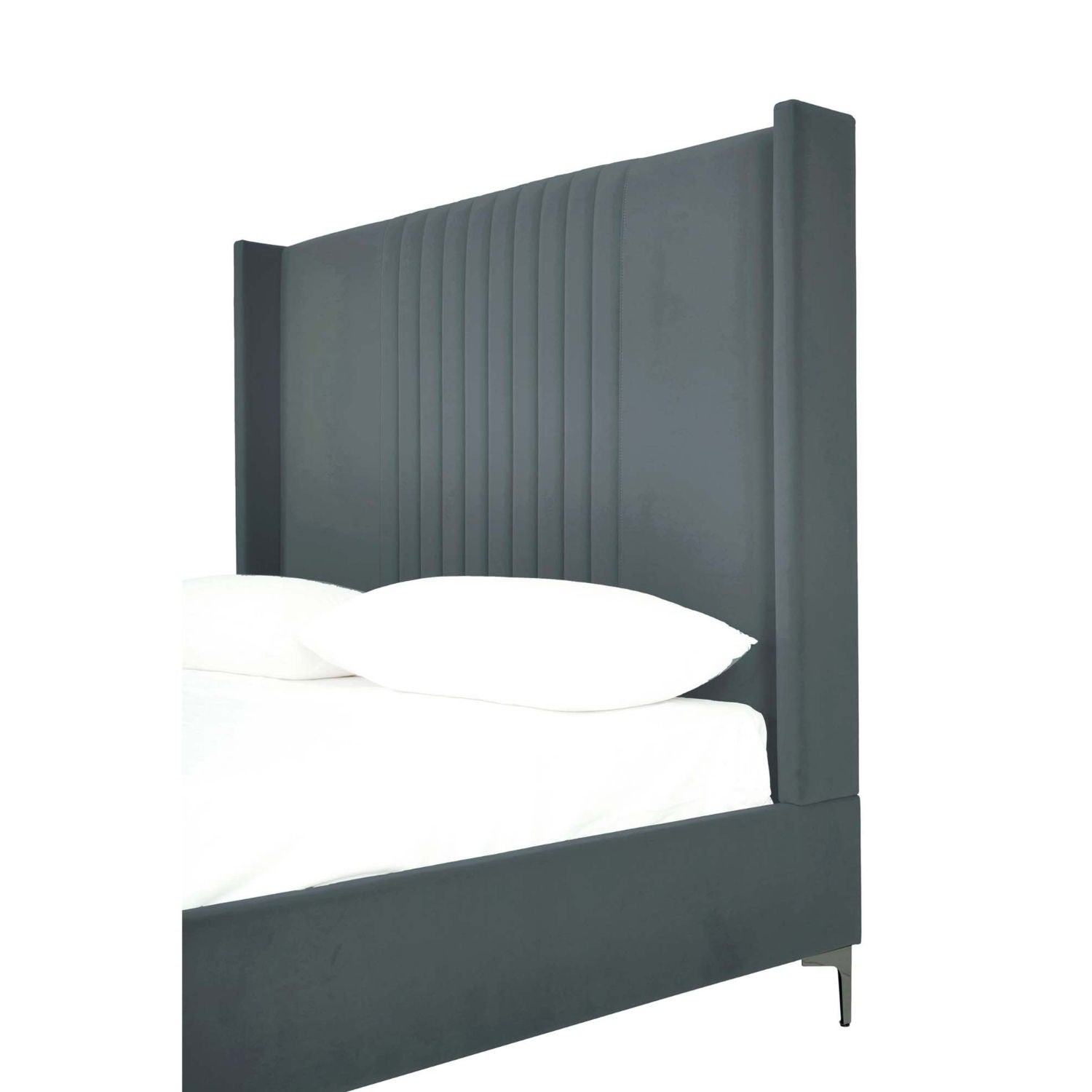 Promenade - Bed With Upholstered Headboard And Slats