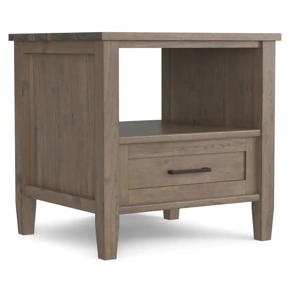 Ela - End Table - Brown - Best Buy Furniture