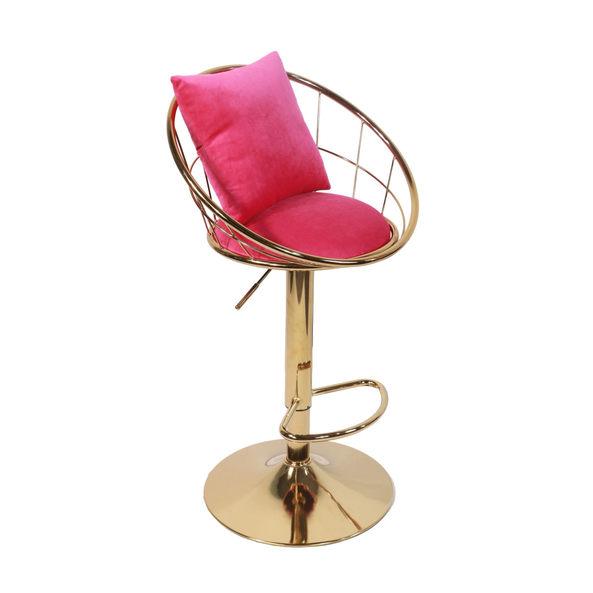 Unique Design Bar Chair, 360 Degree Rotation, Adjustable Height, Suitable For Dining Room And Bar - Best Buy Furniture