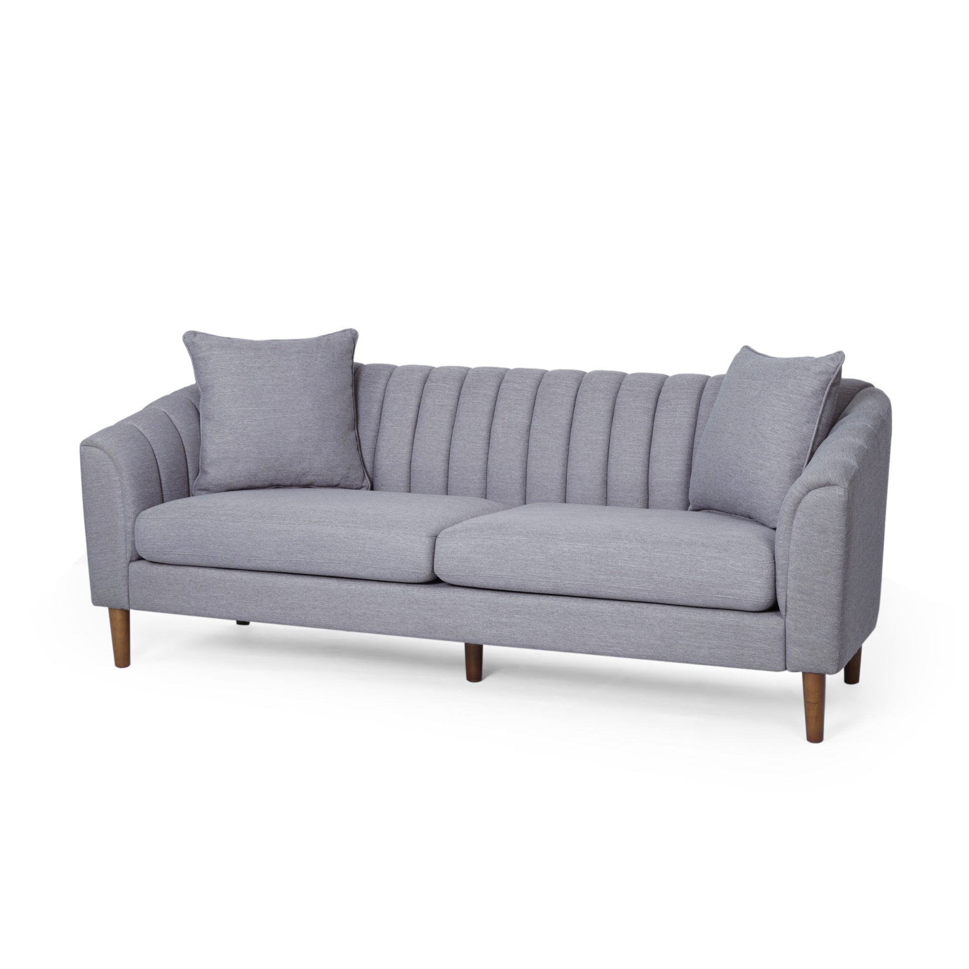 Contemporary 3 Seater Sofa With Plush Accents - Best Buy Furniture