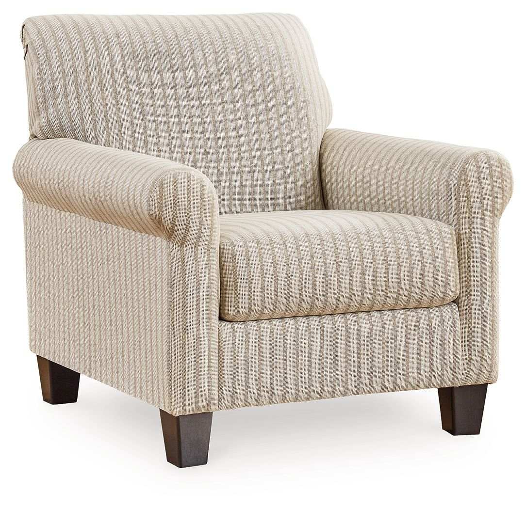 Valerani - Accent Chair - Sandstone - Best Buy Furniture