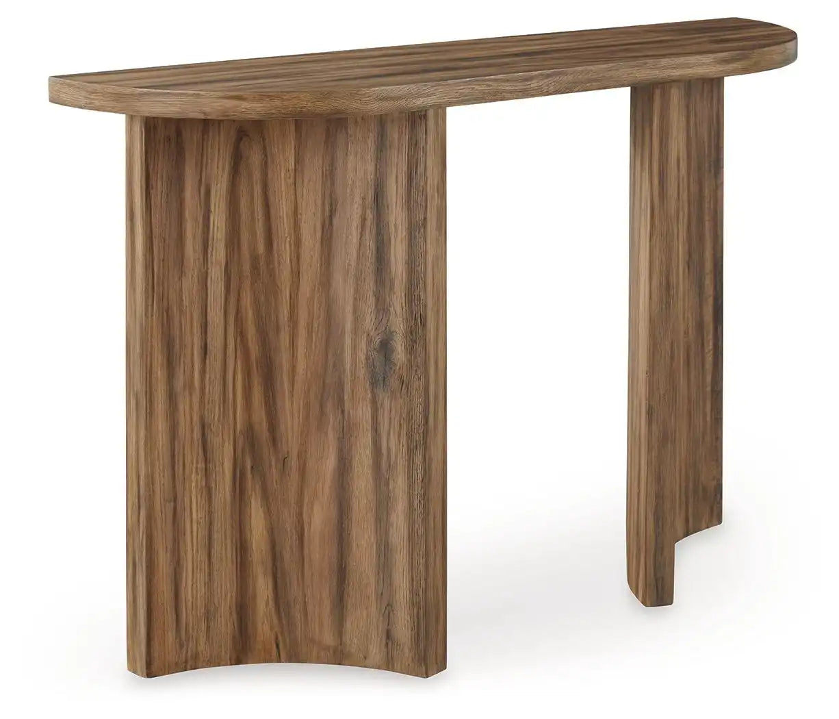 Austanny - Sofa Table - Warm Brown - Best Buy Furniture