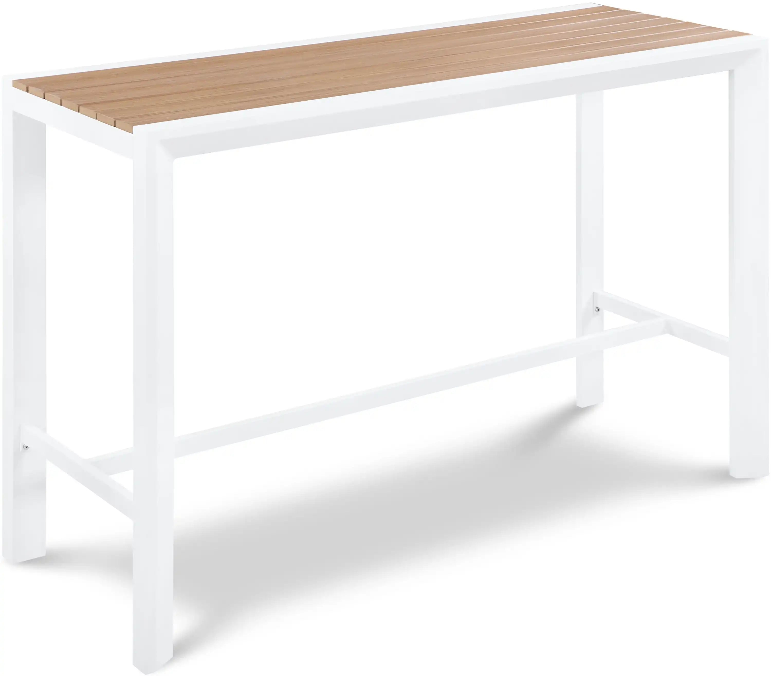 Nizuc - Outdoor Patio Rectangle Bar Table - Best Buy Furniture