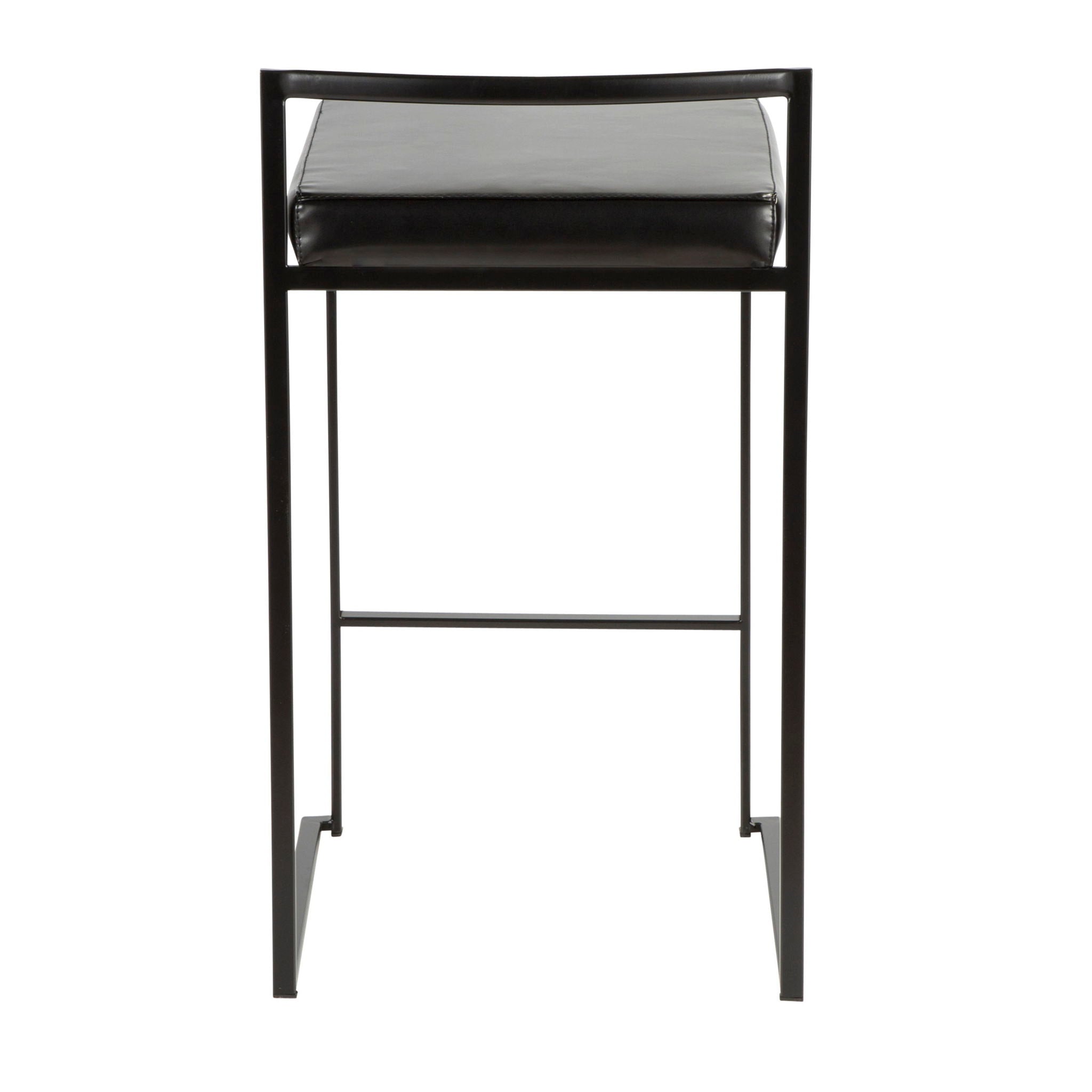 Fuji - Contemporary Style Stackable Counter Stool - Best Buy Furniture