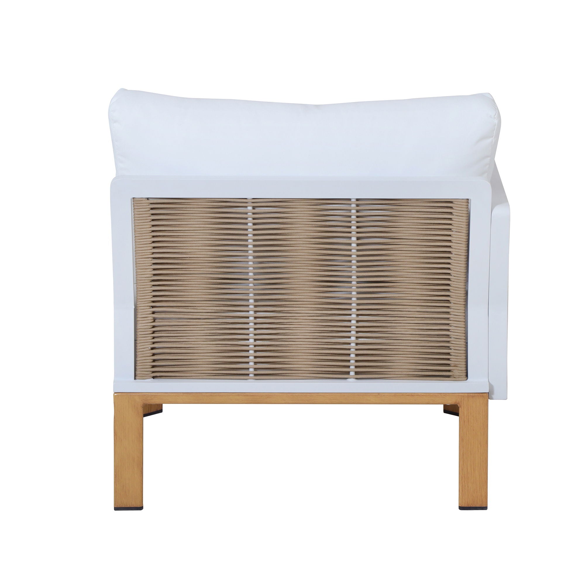Vine - 4 Piece Outdoor Conversation Set - White