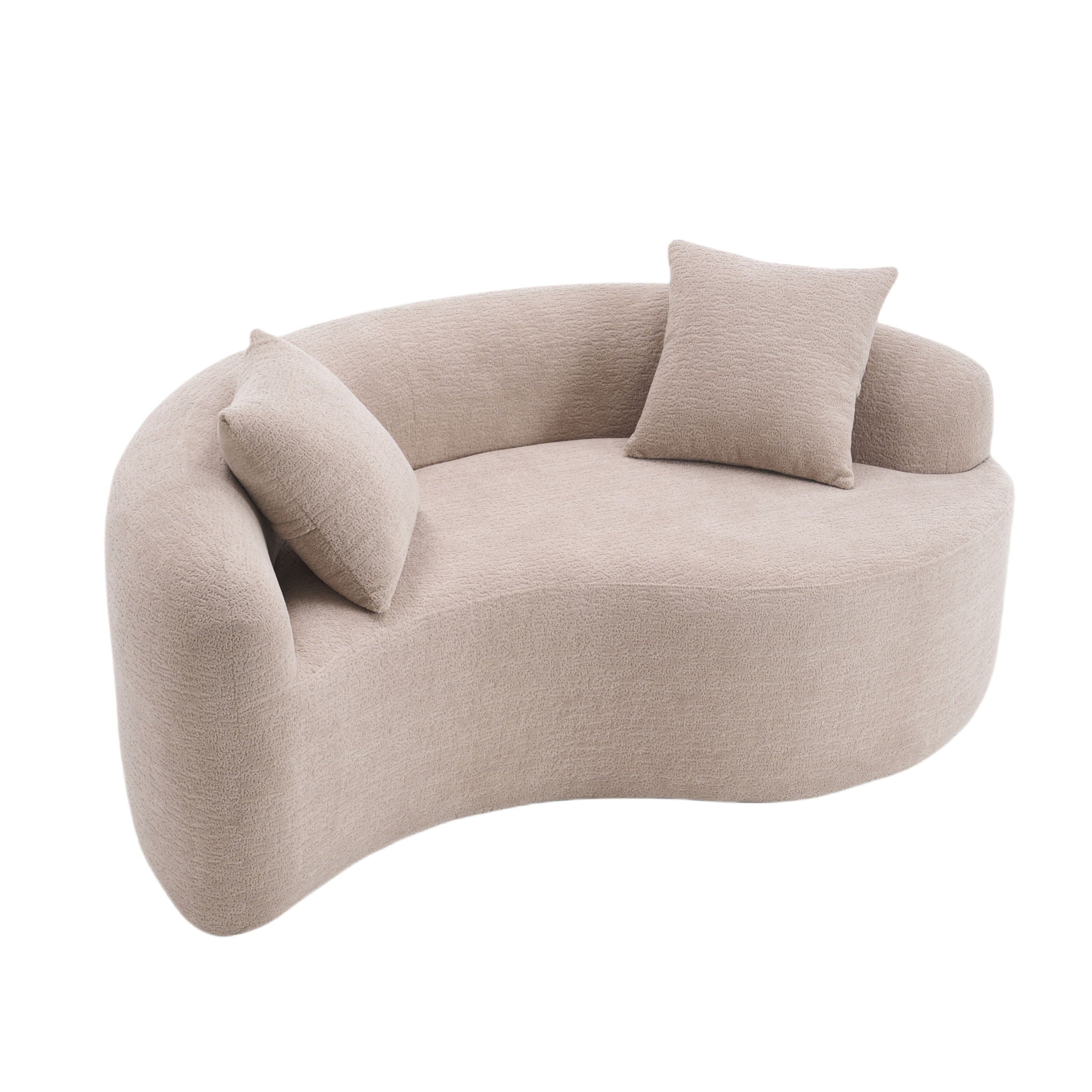 Tai Chi - Curved Dual Depth Loveseat - Best Buy Furniture
