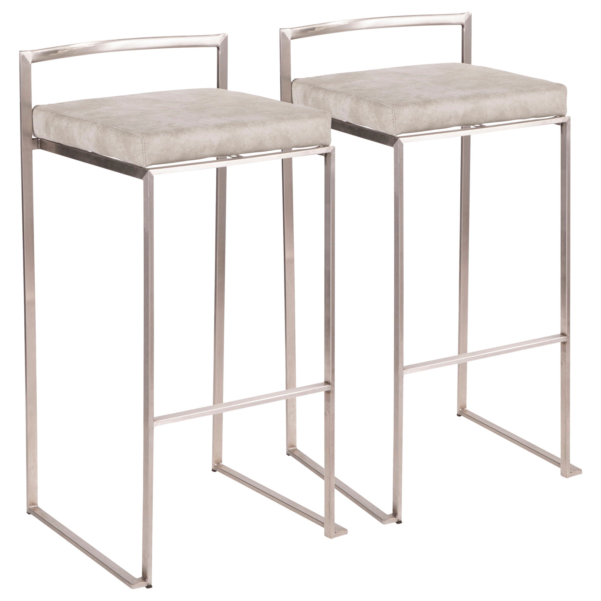 Fuji - Contemporary And Elegant Design Stackable Barstool - Best Buy Furniture