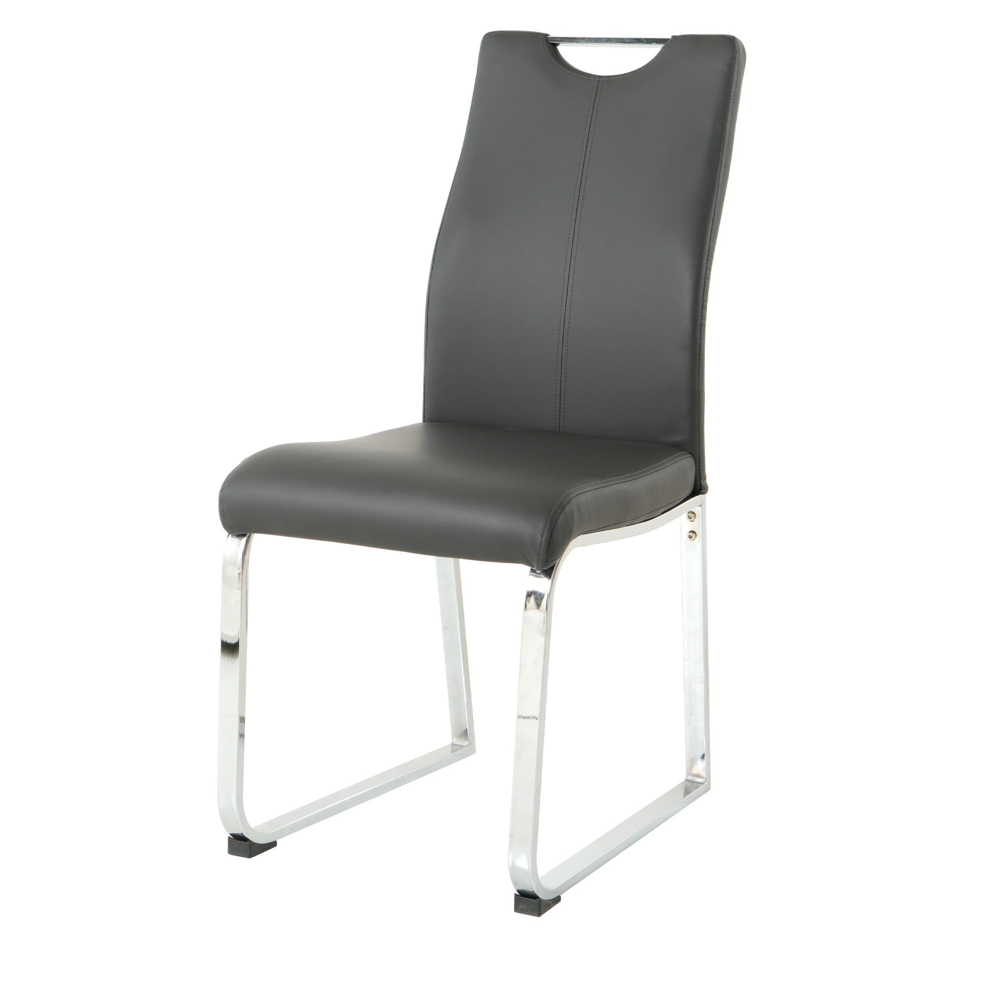 Modern Upholstered Dining Chair Electroplated Metal Legs (Set of 2) - Best Buy Furniture