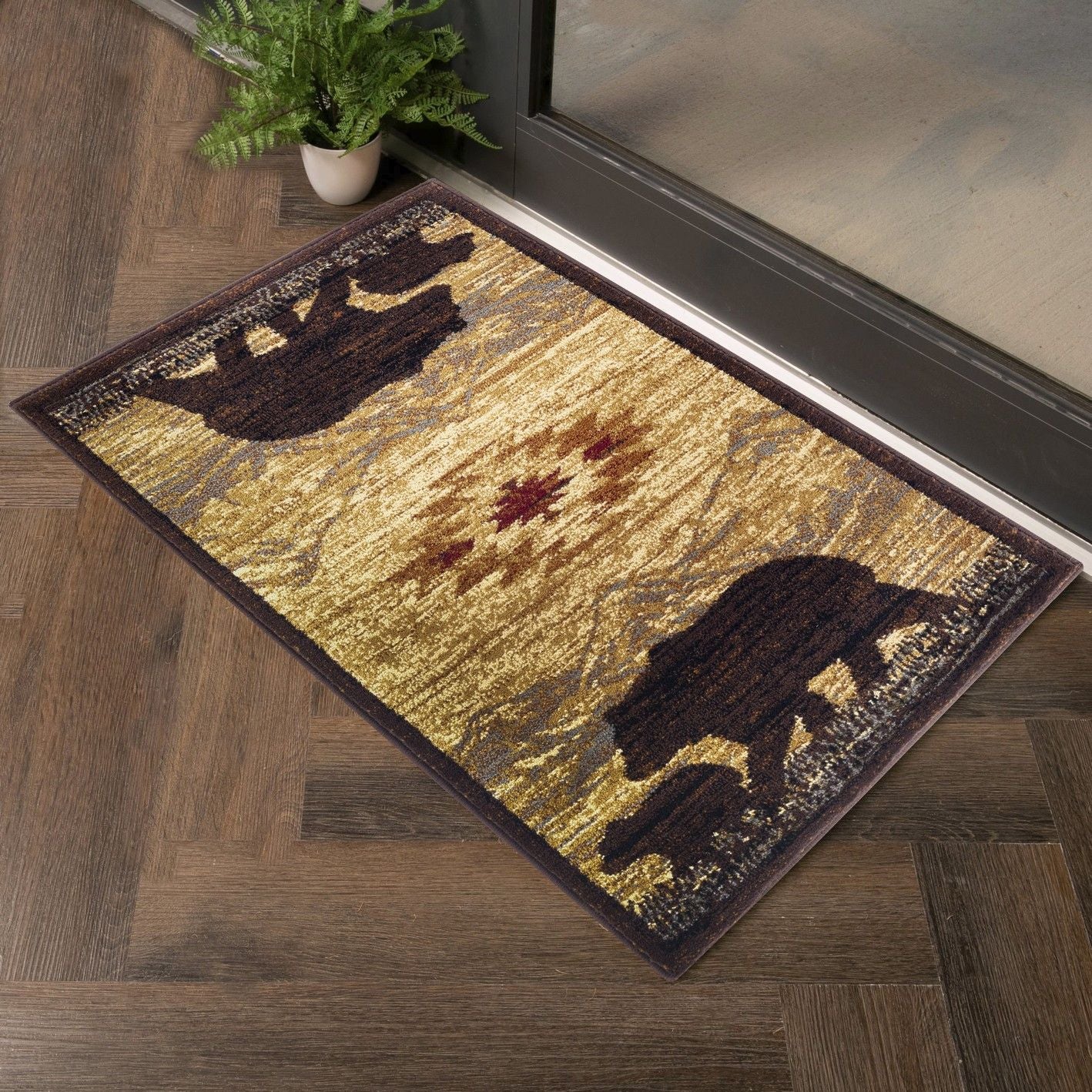Nature's Nest - GC_CBL3006 Lodge Area Rug - Best Buy Furniture