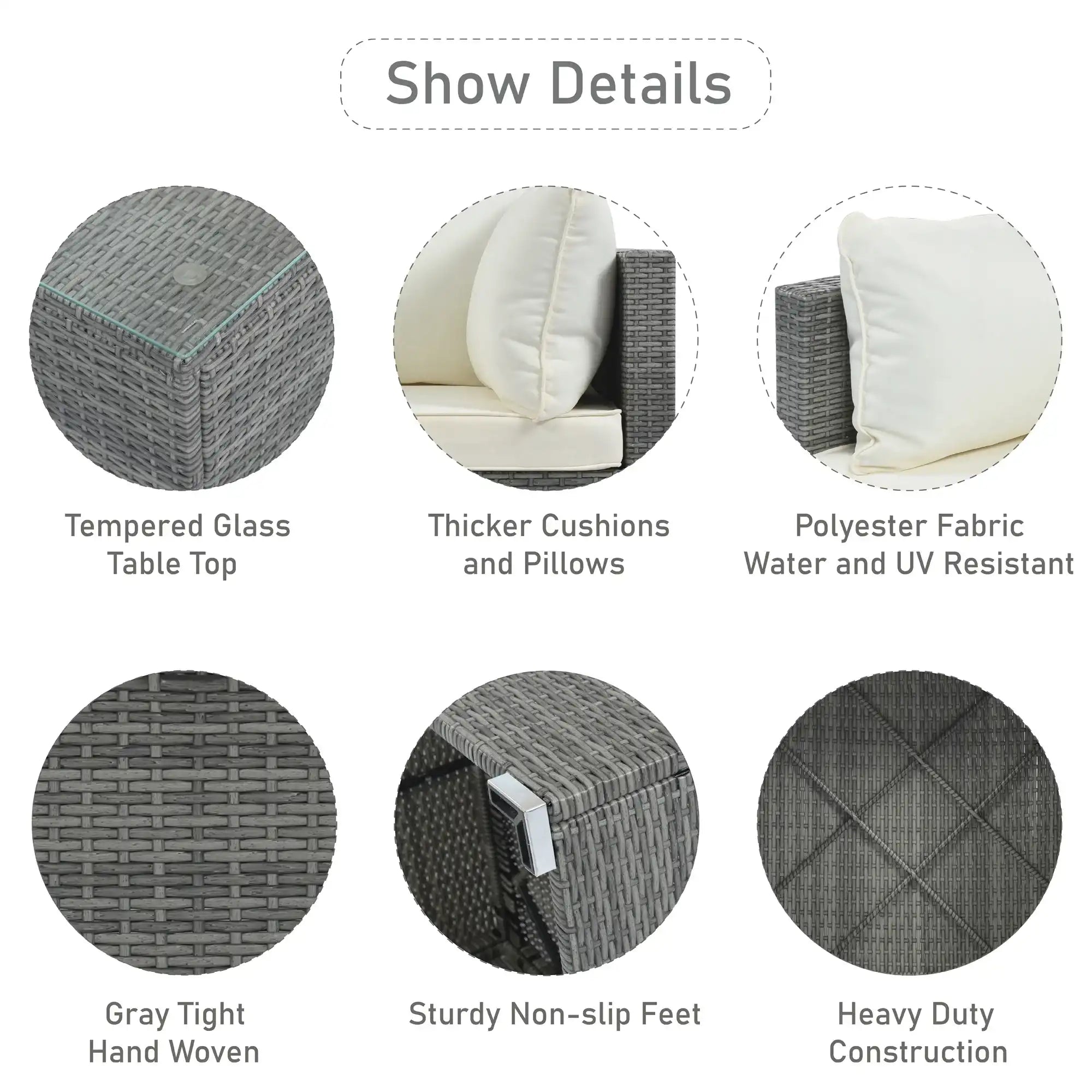 Sundrift 8-Pieces Outdoor Sectional Set - Best Buy Furniture