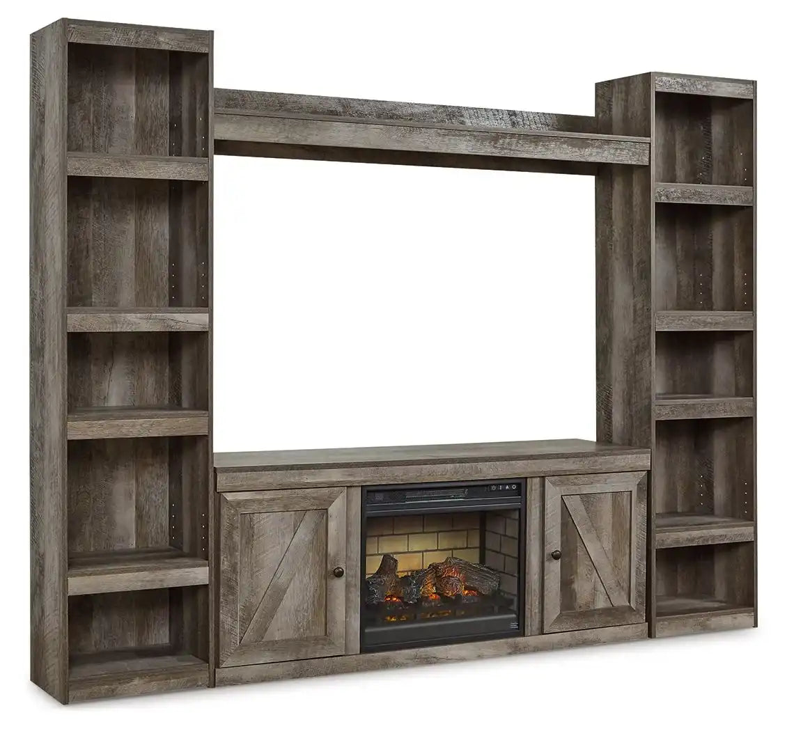 Wynnlow - Entertainment Center With 60" TV Stand - Best Buy Furniture