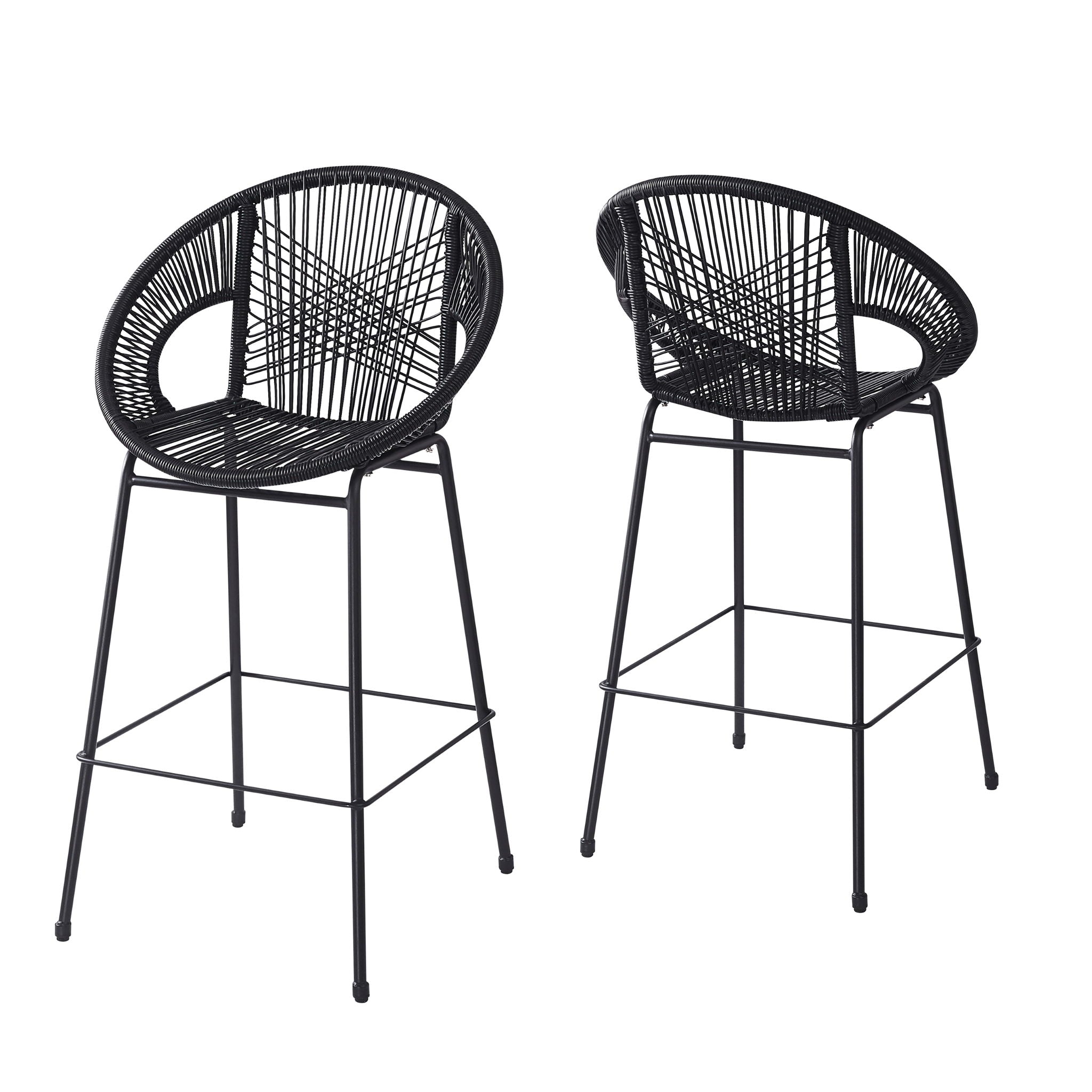 Ferrara - Outdoor Patio Barstool (Set of 2) - Best Buy Furniture