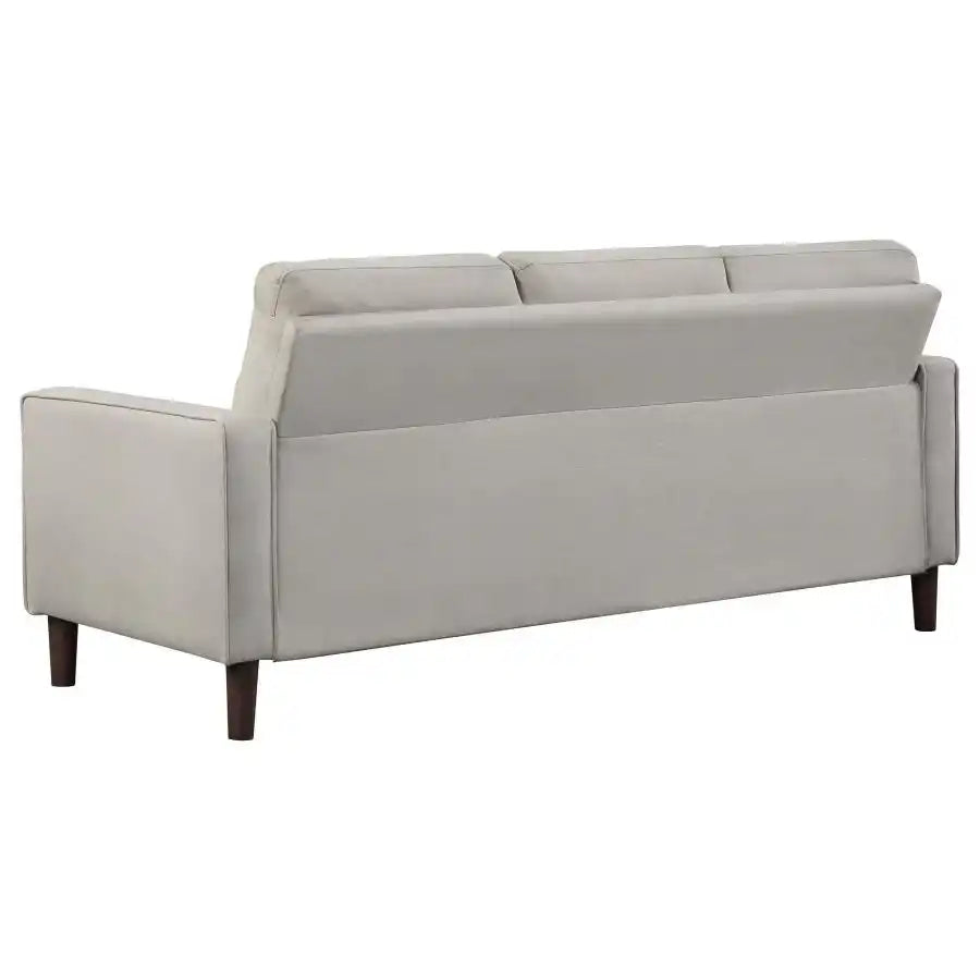 Bowen - Upholstered Track Arm Tufted Sofa Set - Best Buy Furniture