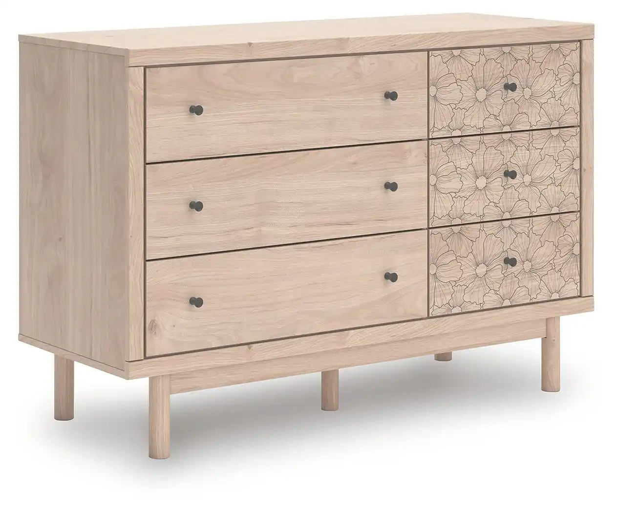6 drawer beige dresser Oakham 6-Drawer Dresser, Deep Greige main image 1