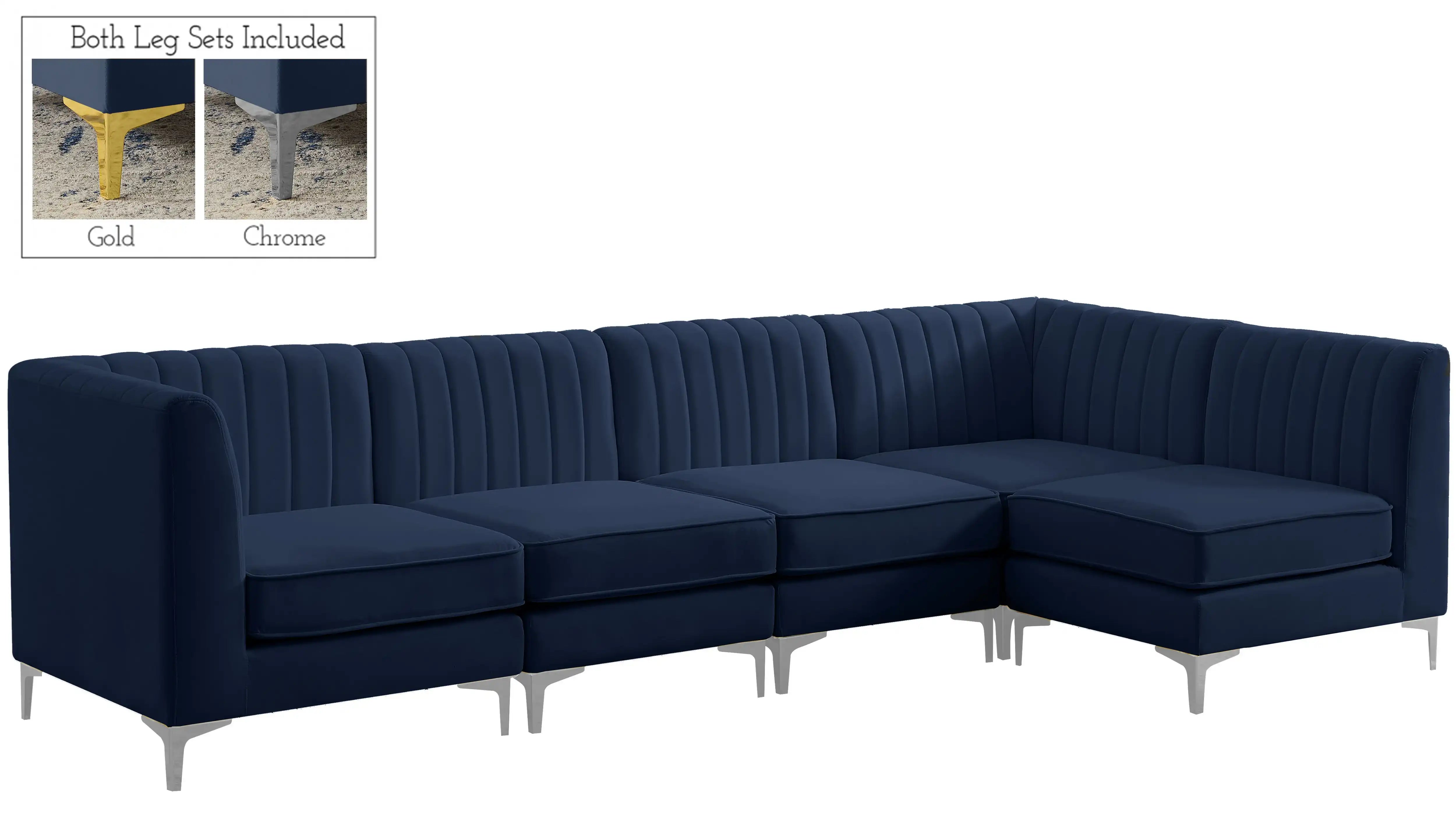 Alina - 5 Piece Modular Sectional - Best Buy Furniture