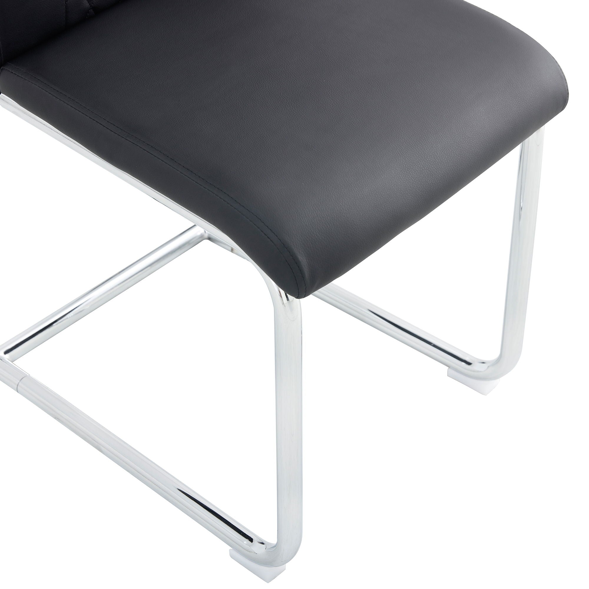 Modern Dining Chairs With Padded Seat, Metal Legs - Best Buy Furniture