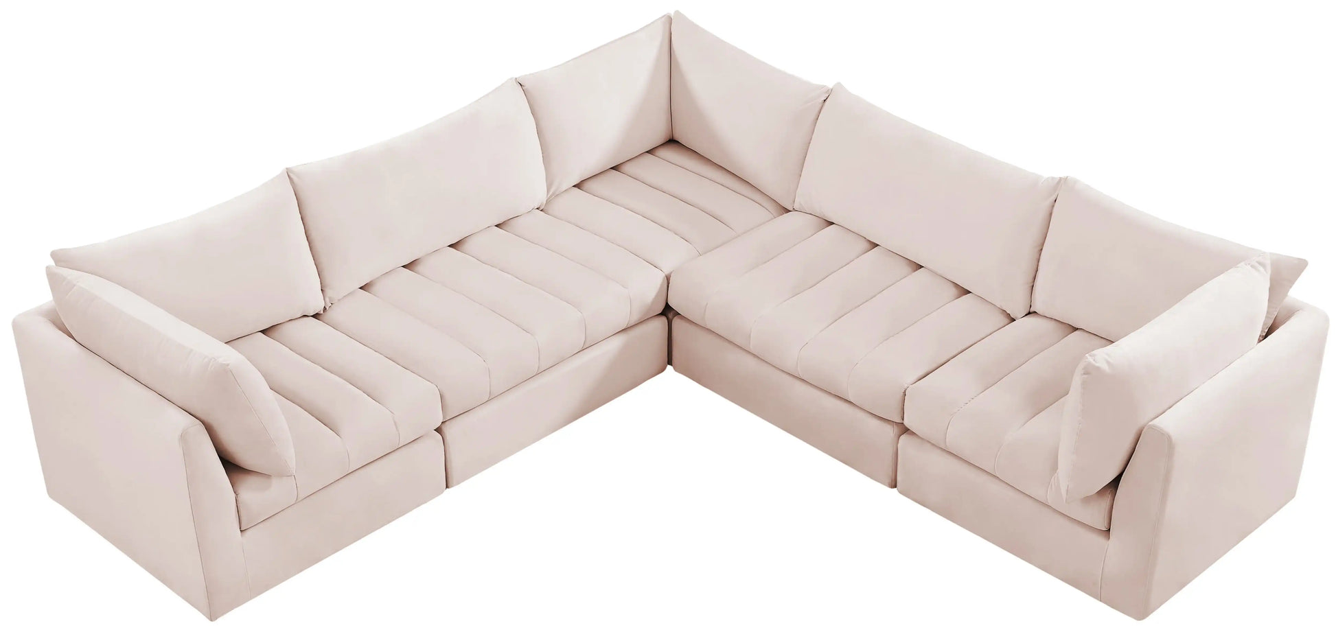 Jacob - Modular Corner Sectional 5 Piece - Best Buy Furniture