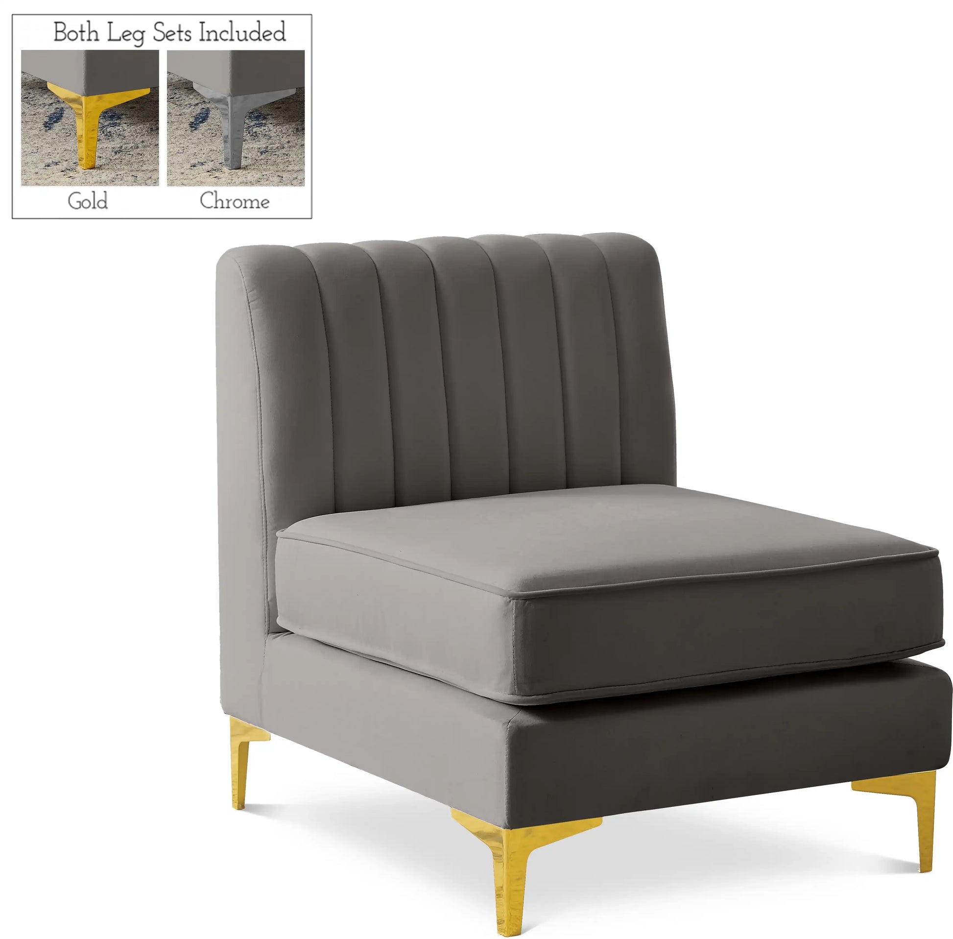 Alina - Armless Chair - Best Buy Furniture