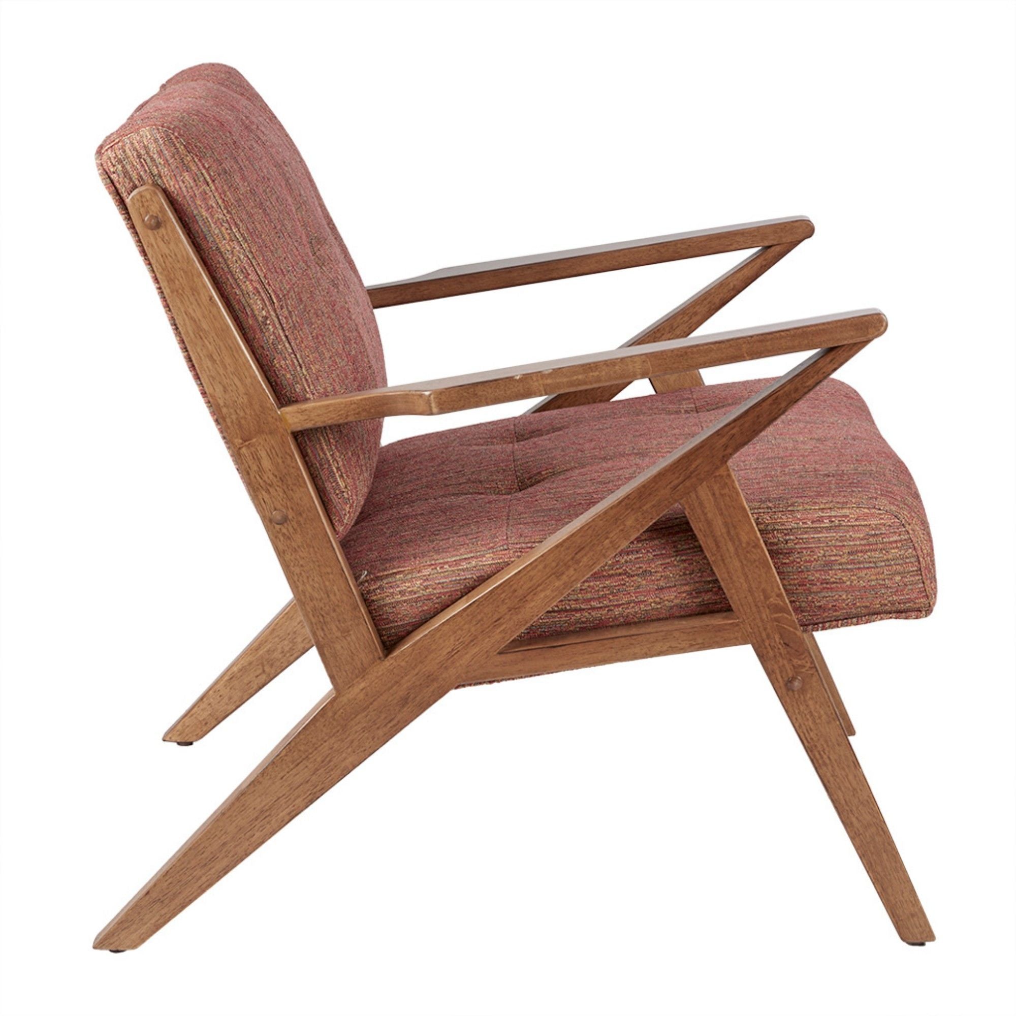 Lounge Chair With Tufted Upholstery And Solid Frame - Best Buy Furniture