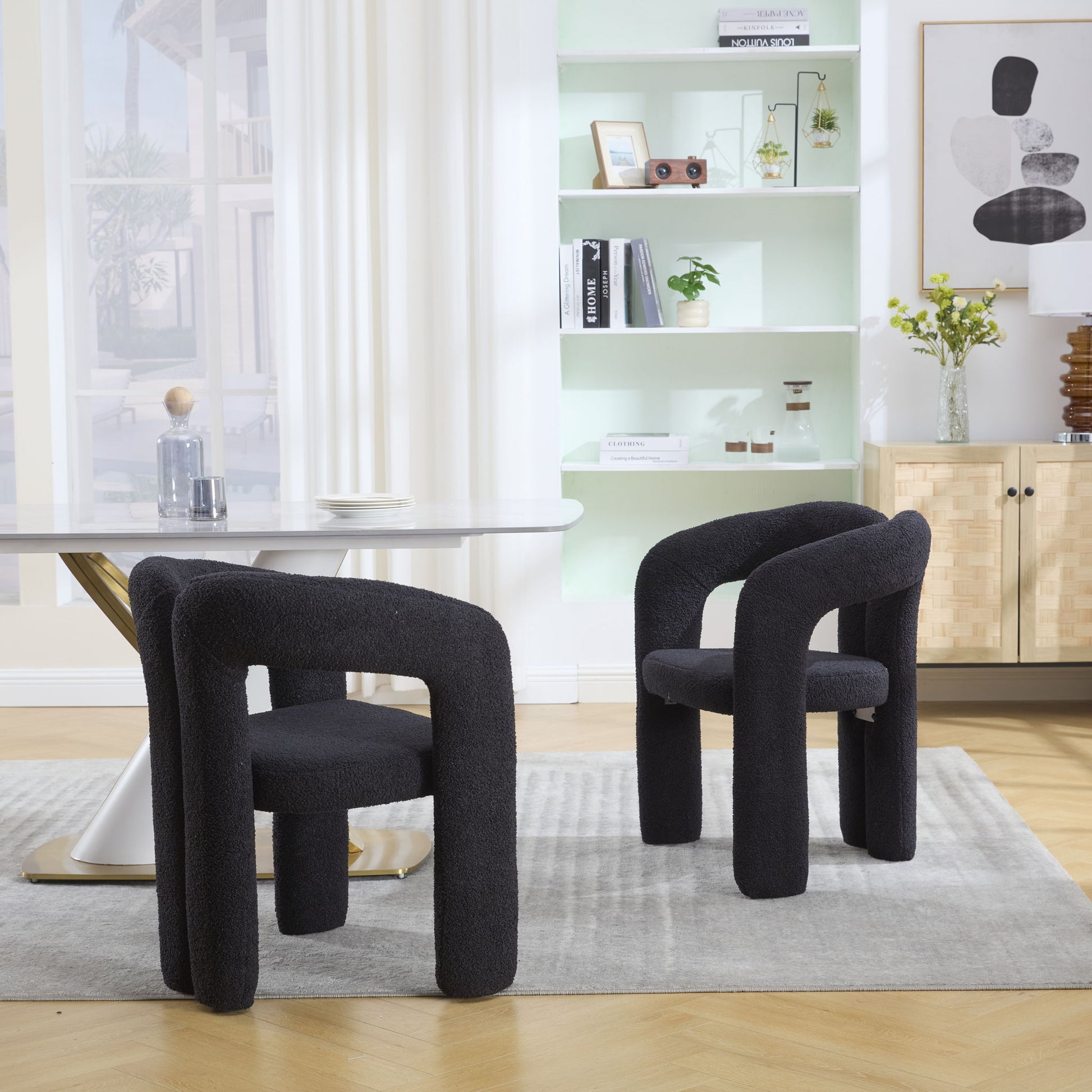 Coolmore Contemporary Designed Accent / Dining Chair With Armrests - Best Buy Furniture