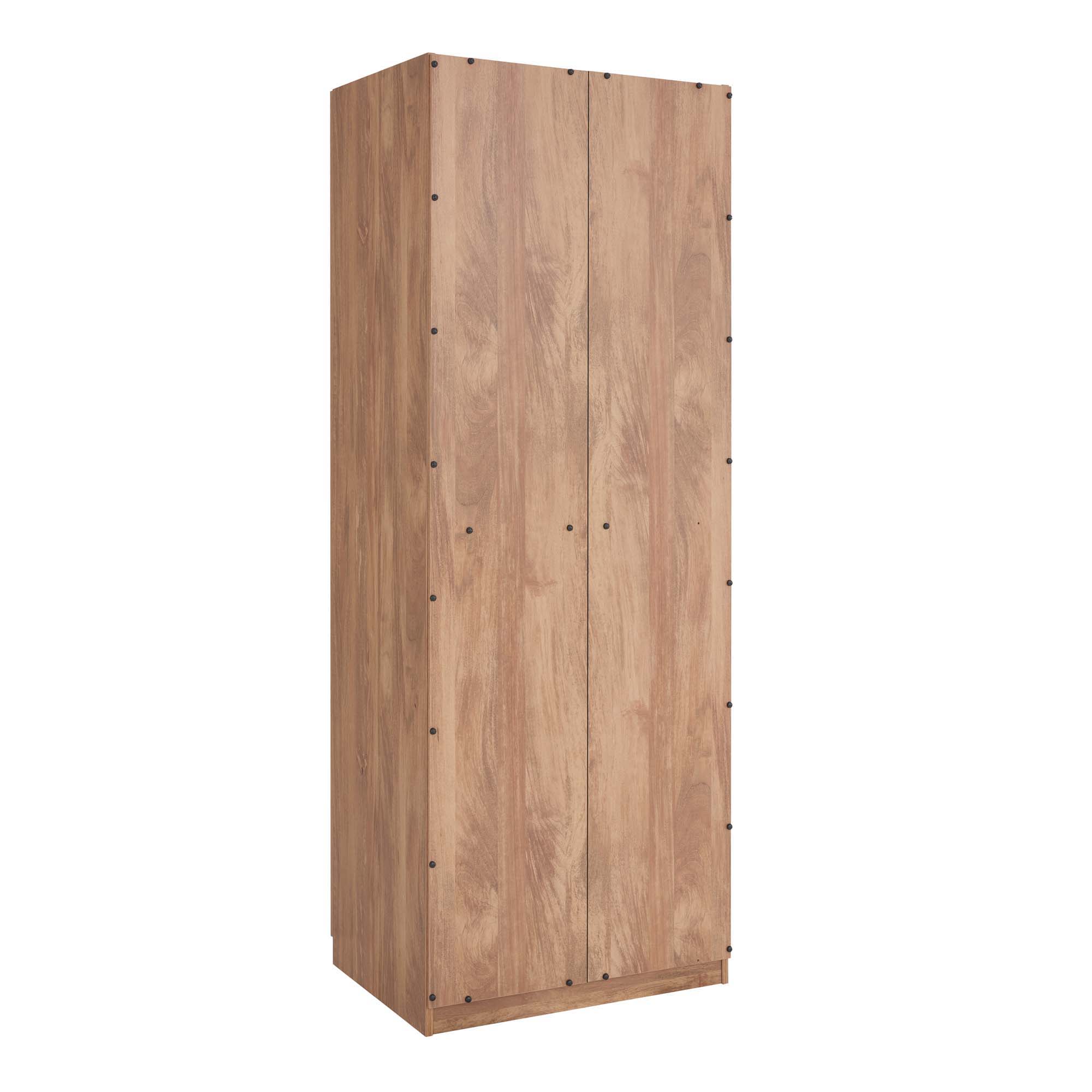 Lee - Free Standing Wardrobe Closet With Adjustable Shoe Shelves