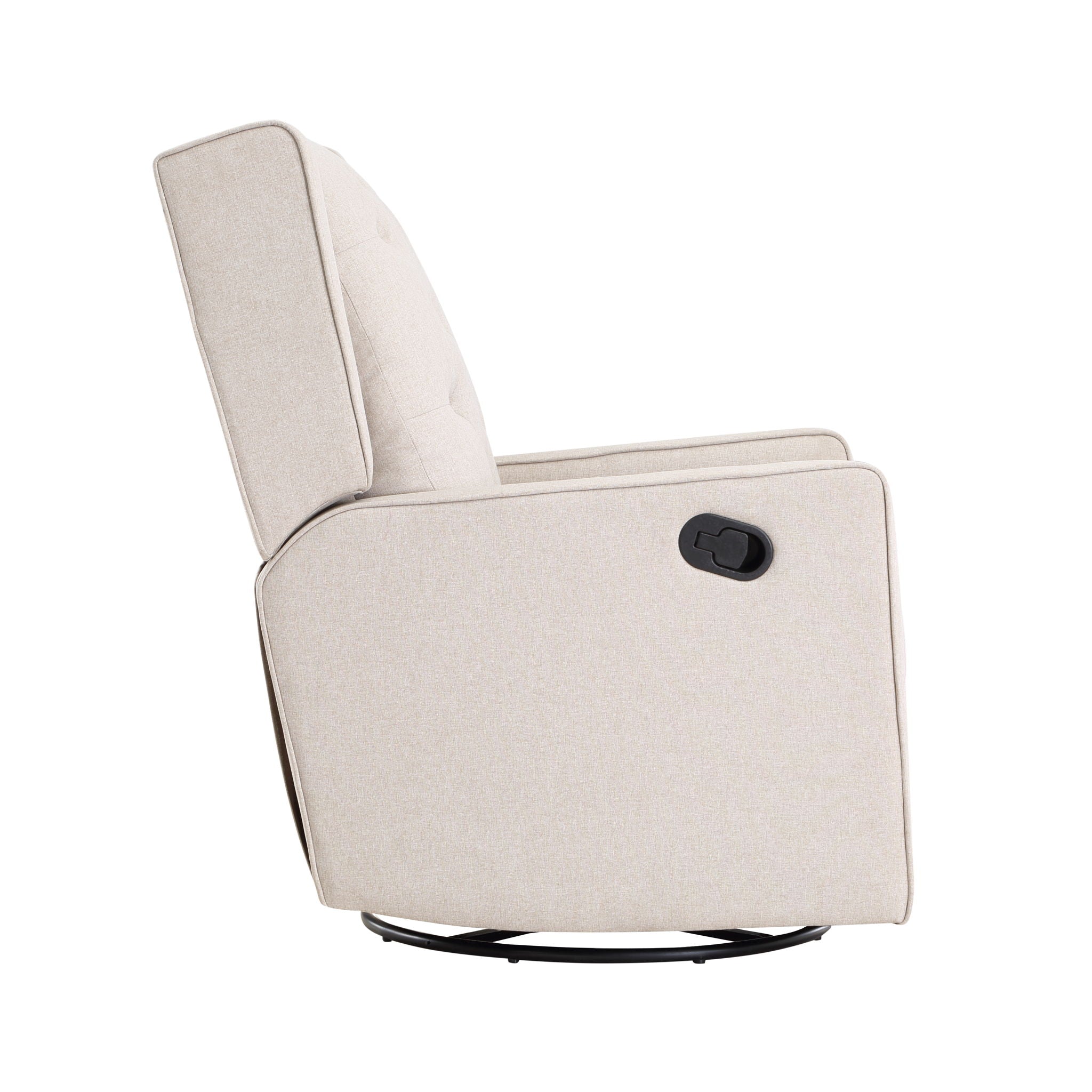 Milah - Gliding Swivel Recliner Tufted - Best Buy Furniture
