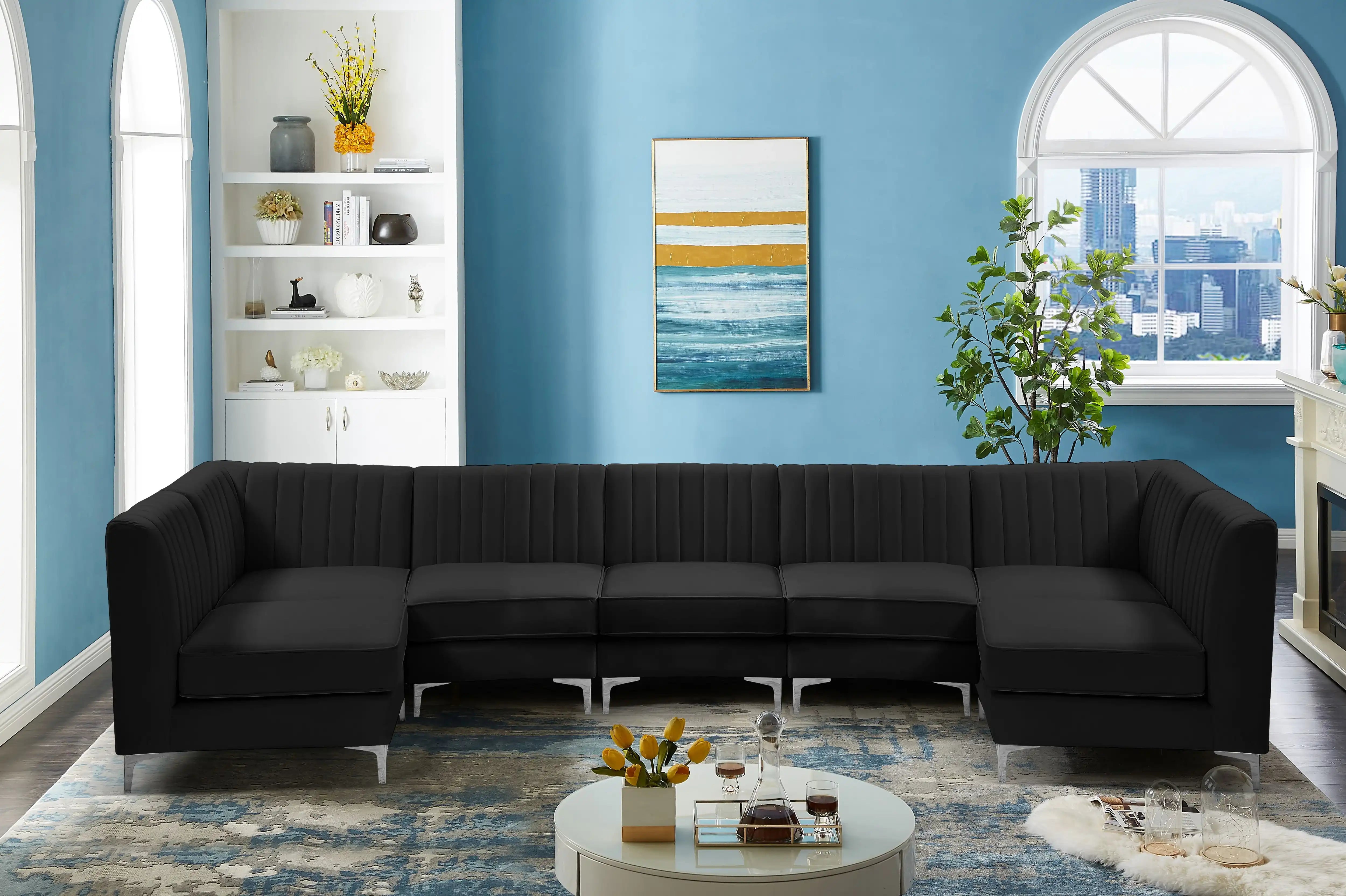 Alina - 7 Piece Modular Sectional - Best Buy Furniture