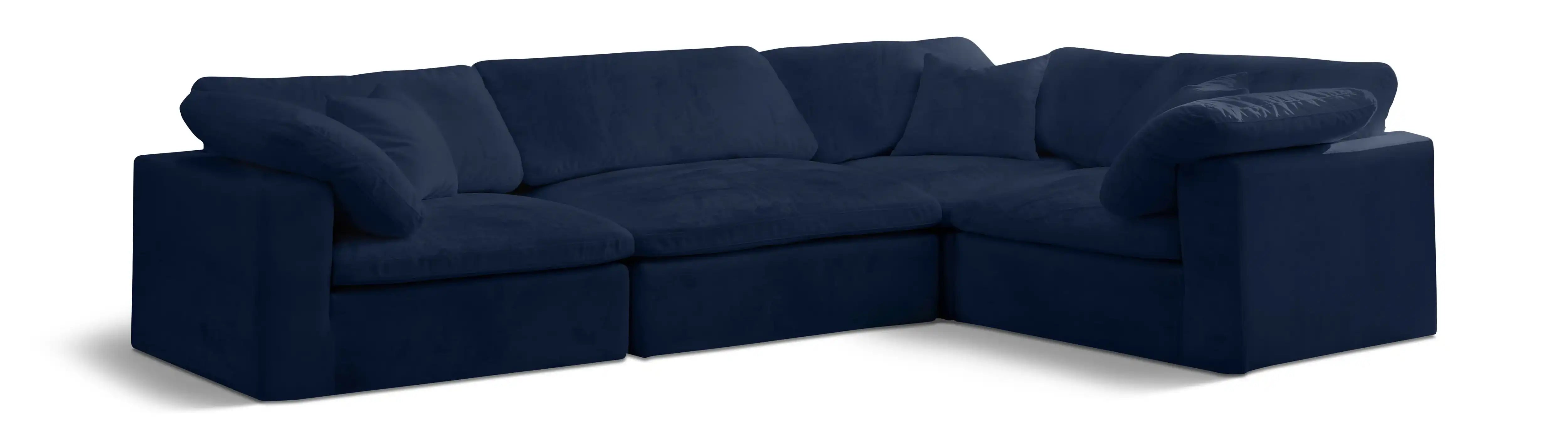Cozy - 4 Piece Modular Corner Sectional - Best Buy Furniture