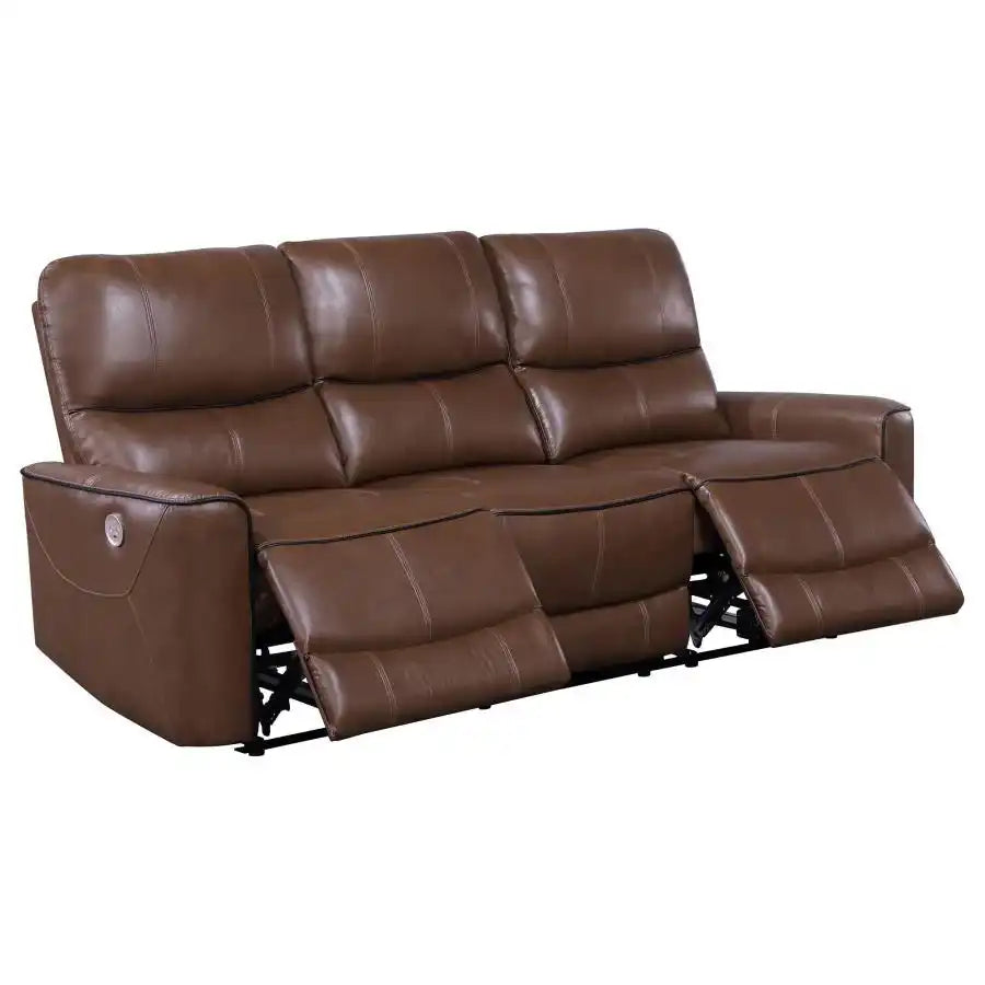 Greenfield - Upholstered Power Reclining Sofa - Best Buy Furniture