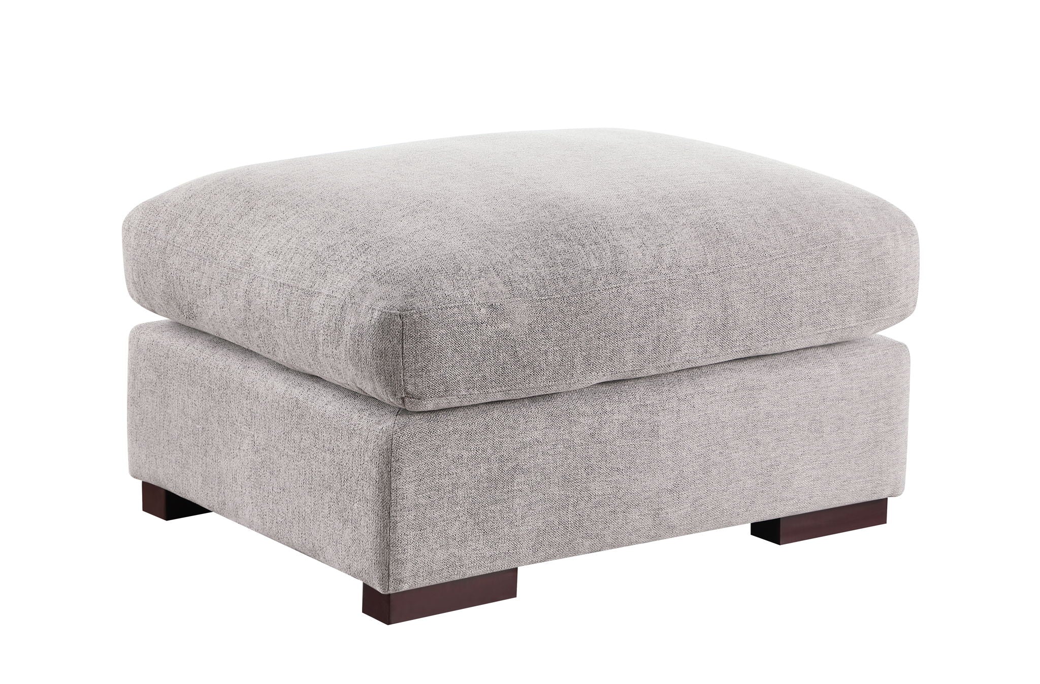 Tatman - Linen Blend Sectional With 2 Ottomans - Best Buy Furniture