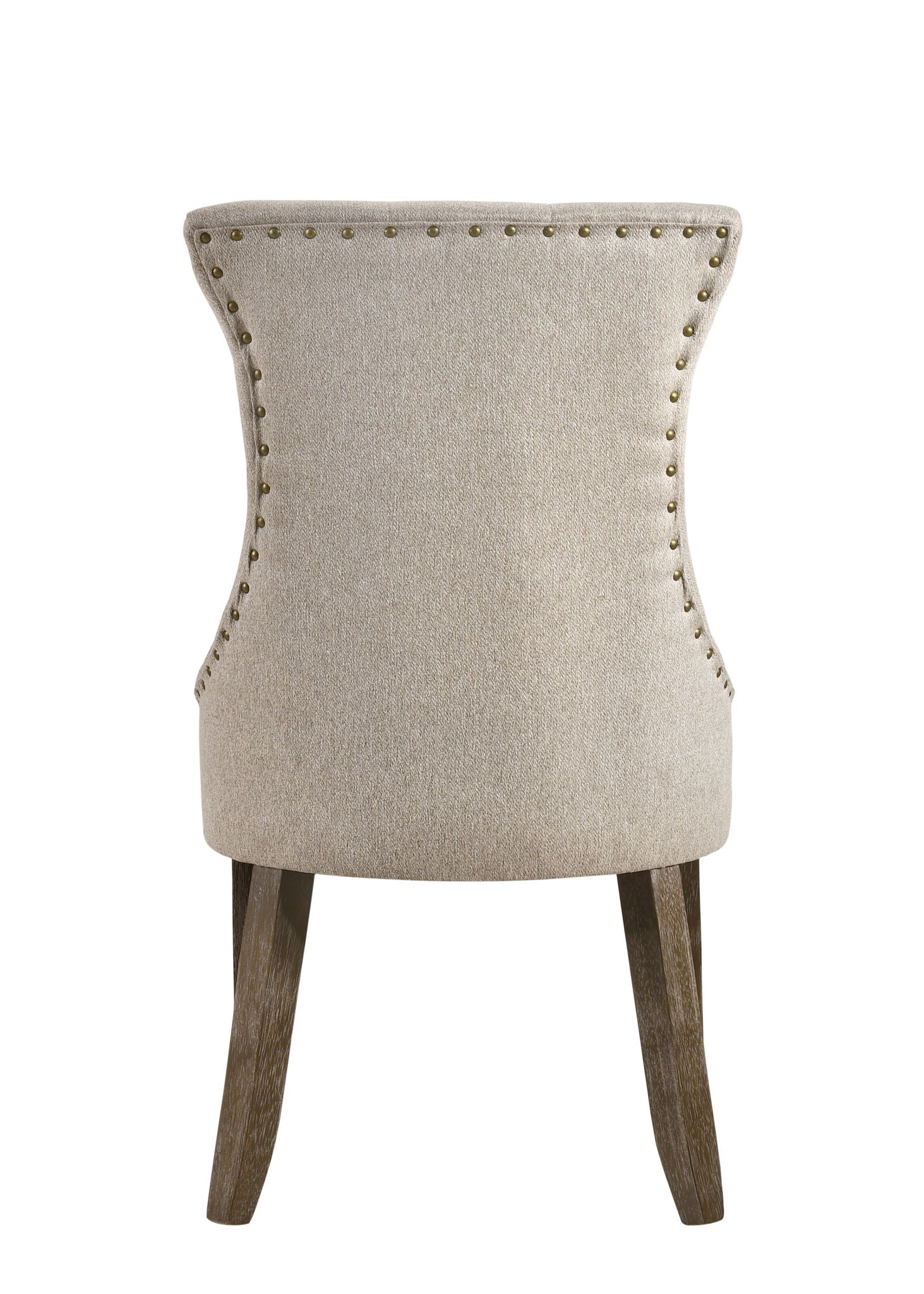 Gabrian - Two Tone Reclaimed Side Chair (Set of 2) - Beige / Gray - Best Buy Furniture