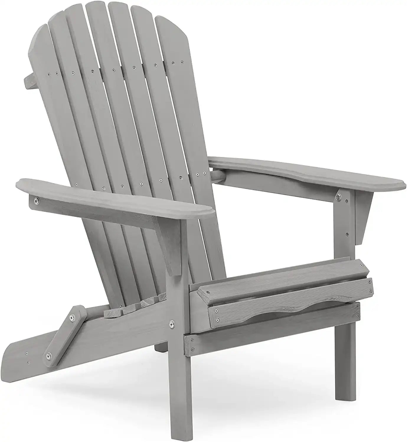 Set of 2 Solid Cedar Wood Adirondack Chairs, Outdoor Lounge - Best Buy Furniture